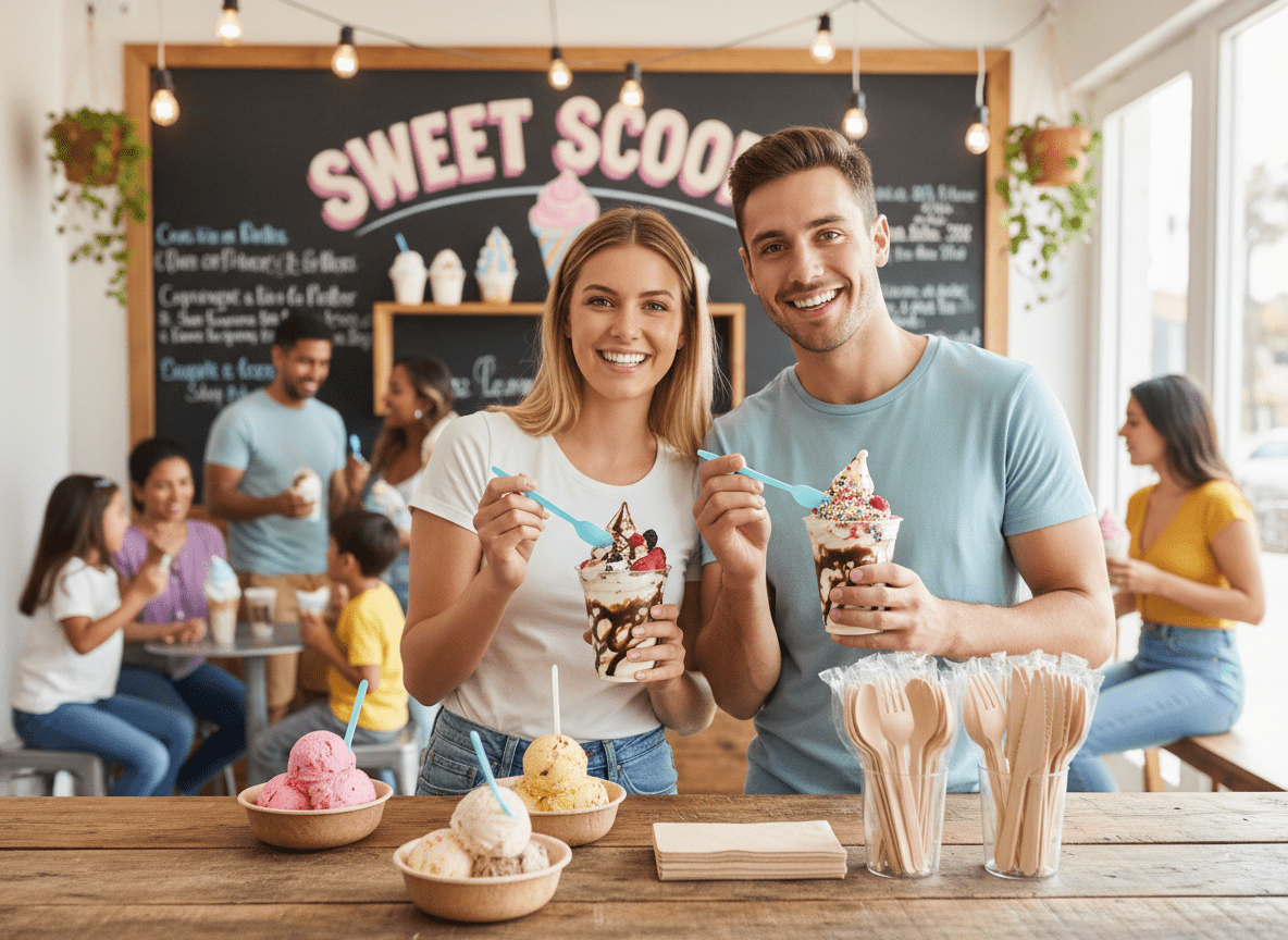 Ice Cream Shops - Biocean by Danube Blue