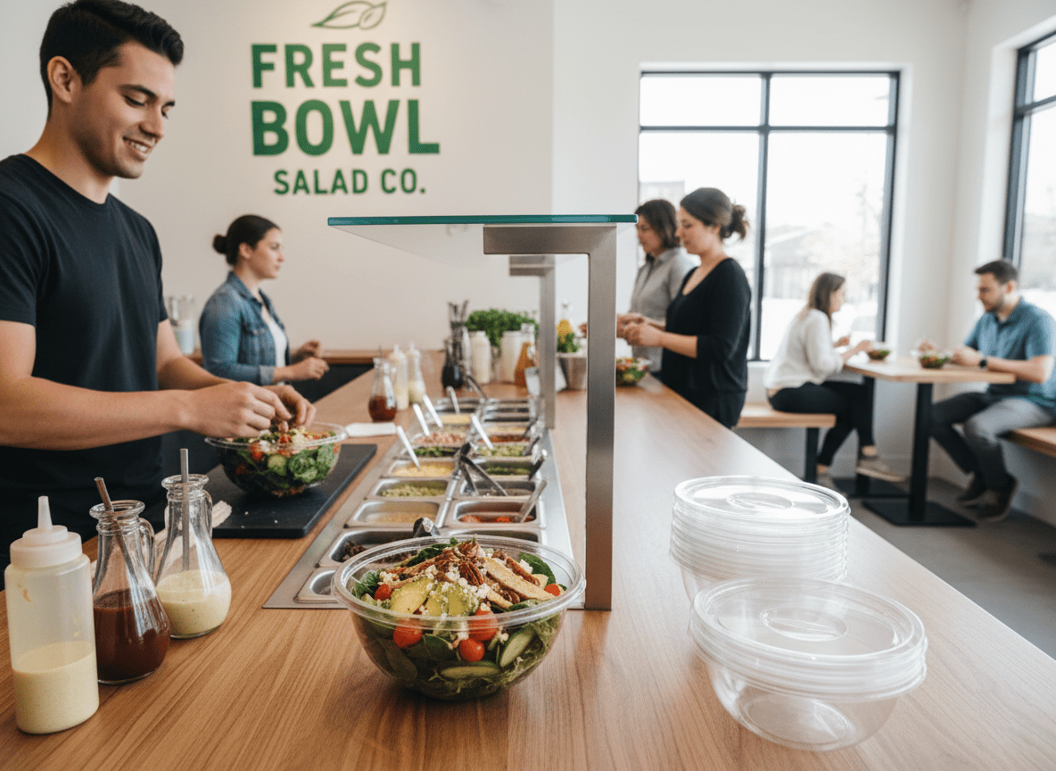Salad & Bowl Shops - Biocean by Danube Blue