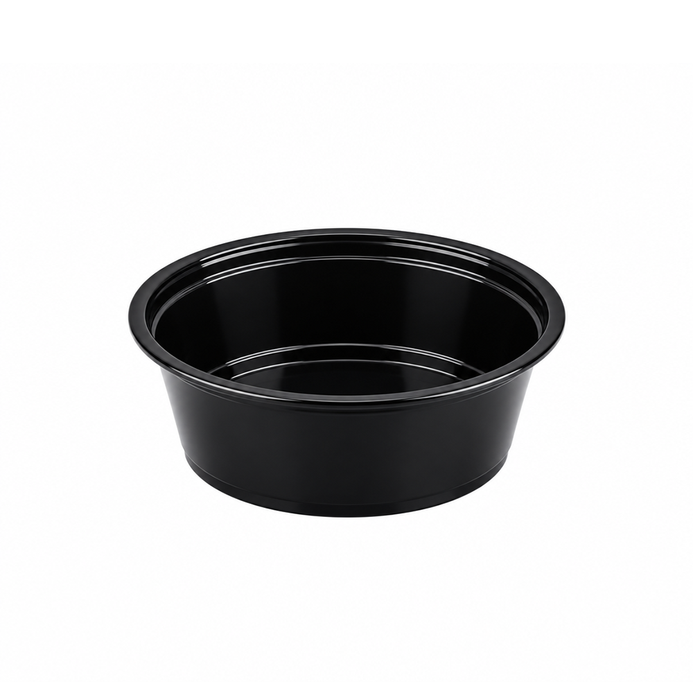 [2,500ct] 1.5 oz PP Plastic Portion Cups | Black