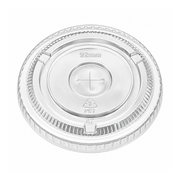[1,000 ct] 92mm PET Flat Lids | Clear