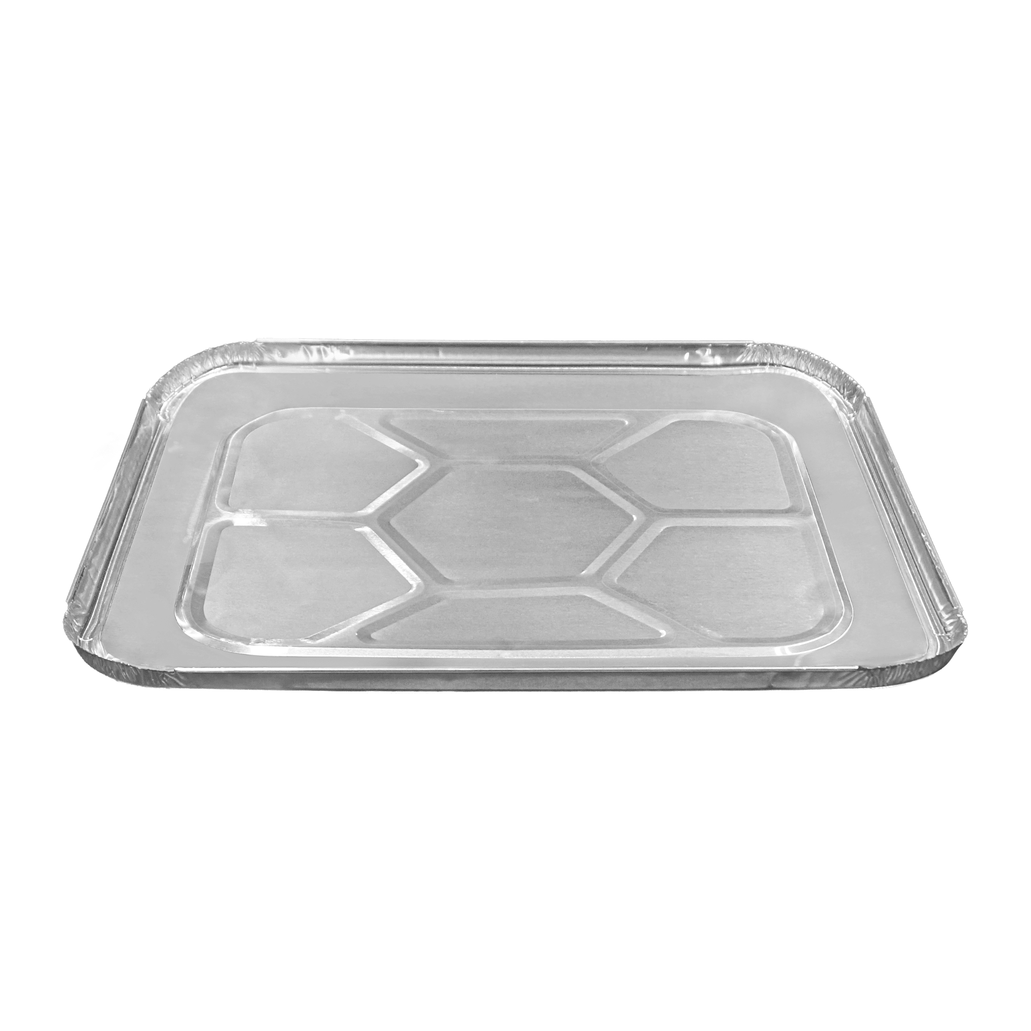 [100 ct] Foil Steam Table Pan Lid | Half Size - Biocean by Danube BlueBiocean