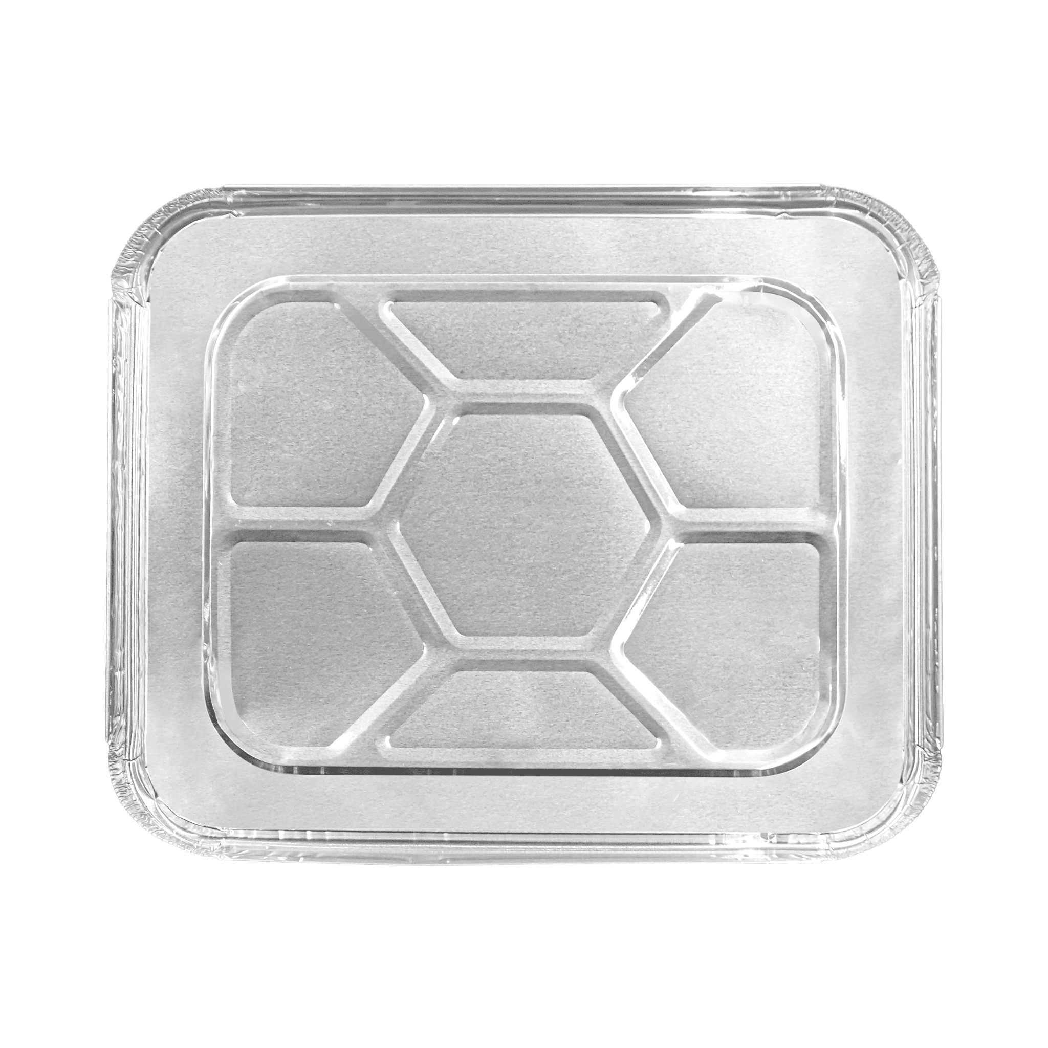 [100 ct] Foil Steam Table Pan Lid | Half Size - Biocean by Danube BlueBiocean