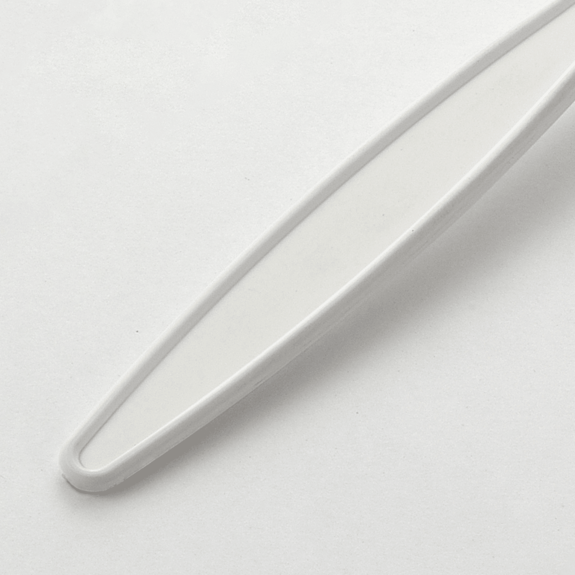 [1,000 ct] PP Plastic Extra Heavy Weight Forks | White - Biocean by Danube BlueBiocean