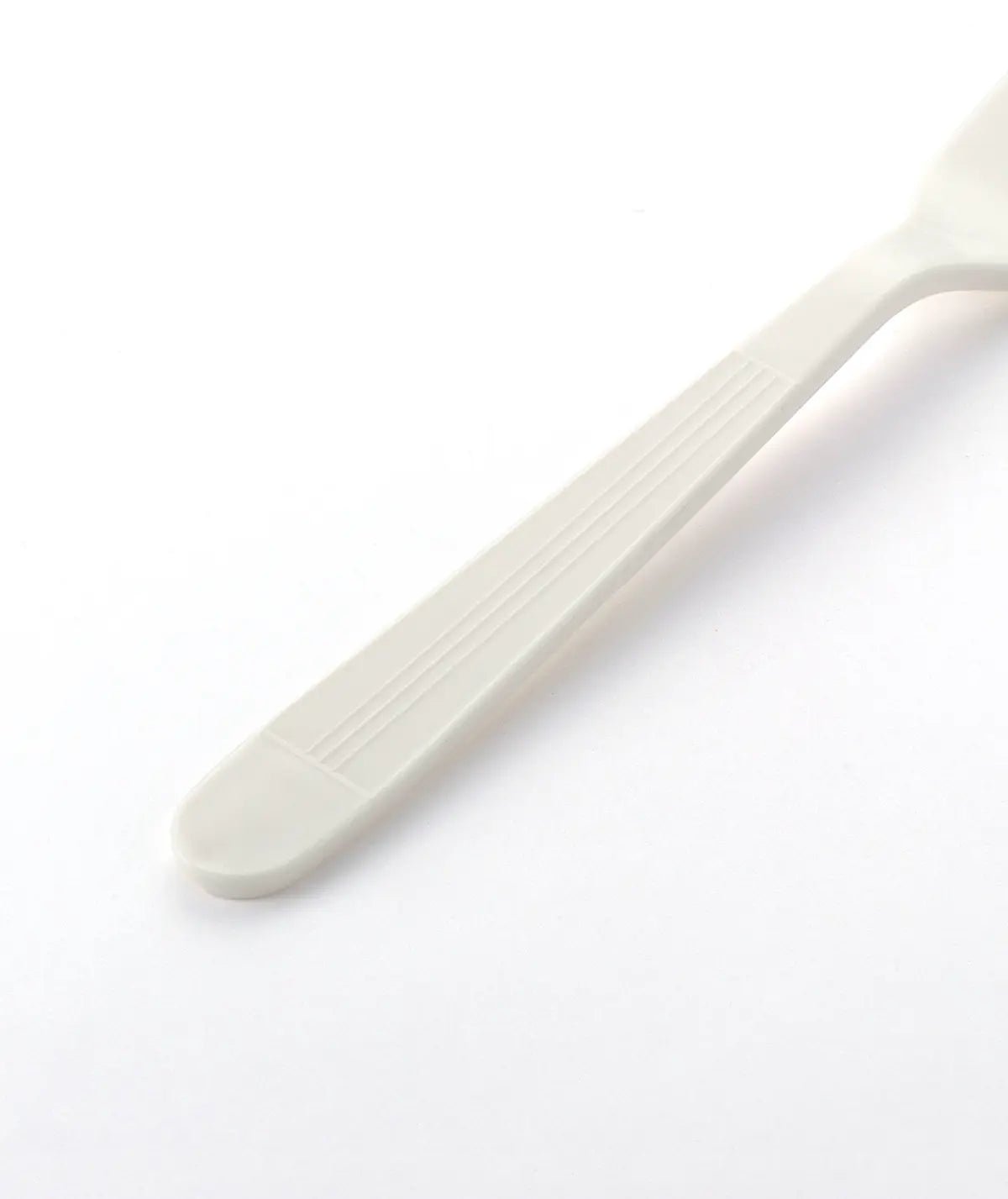 [1,000 ct] PP Plastic Heavy Weight White Wrapped Forks | White - Biocean by Danube BlueBiocean