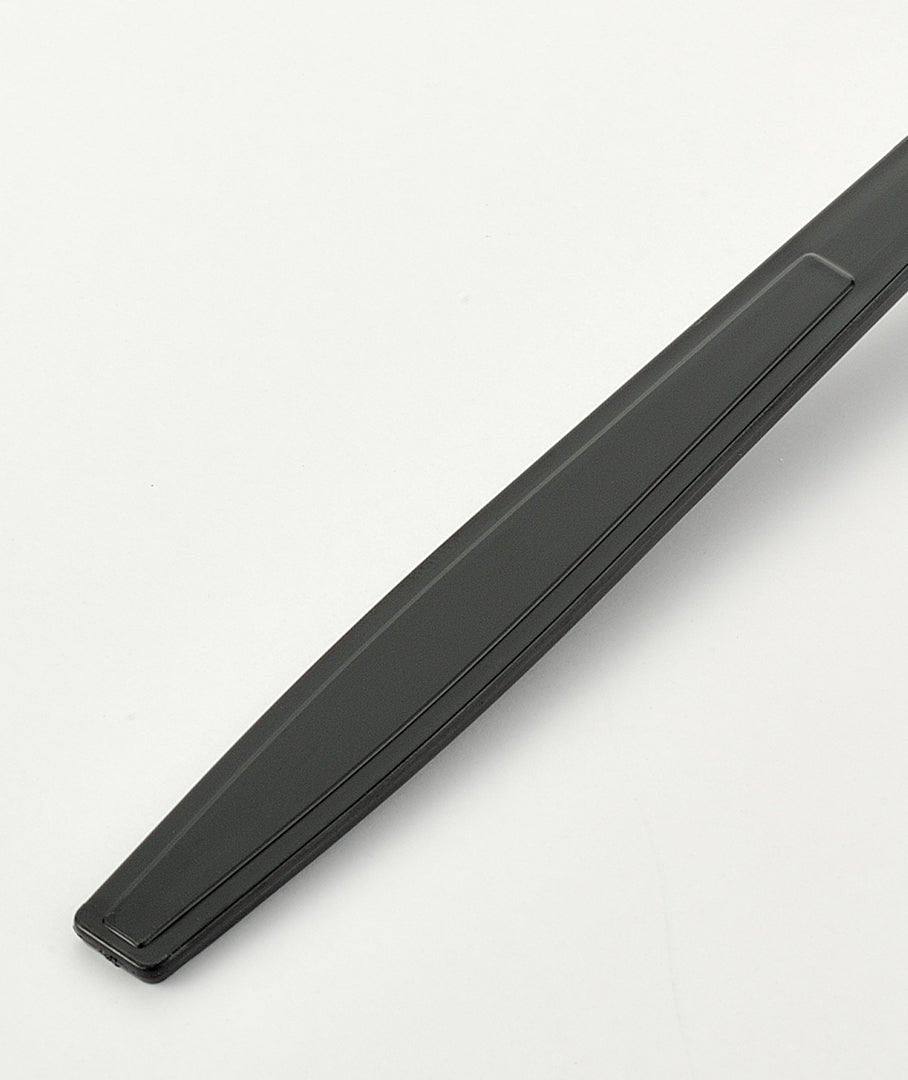 [1,000] PS Plastic Heavy Weight Soup Spoons | Black - Biocean by Danube BlueBiocean