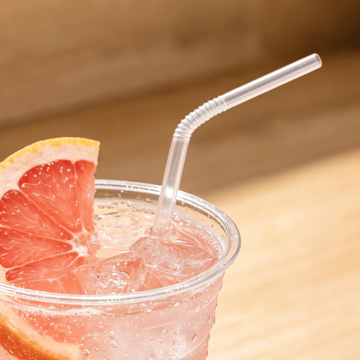 [10,000ct] 7.75" Paper Wrapped Flex Straw | Clear - Biocean by Danube BlueBiocean