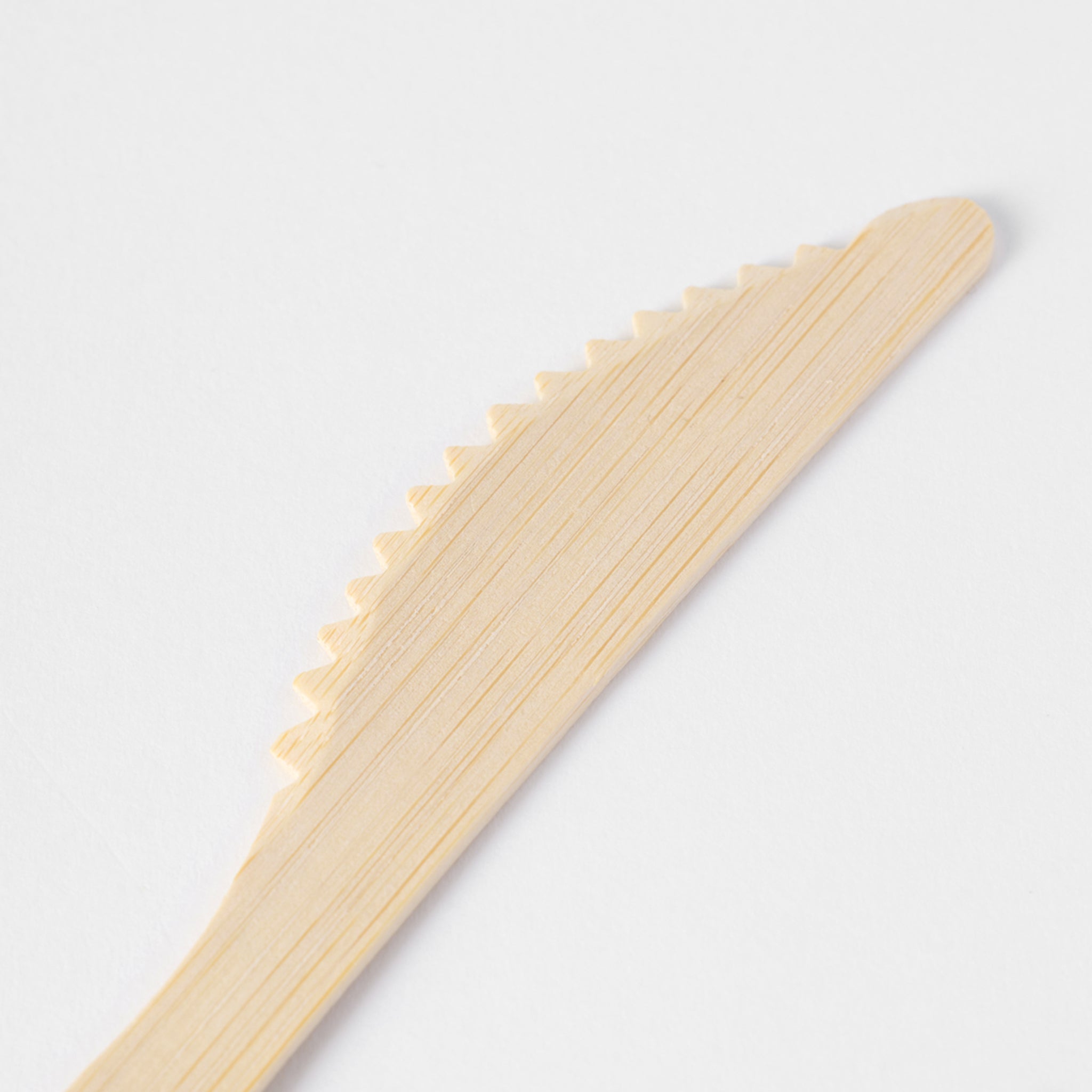 [1,000ct] 6.7" Compostable Bamboo Knife | Brown - Biocean by Danube BlueBiocean
