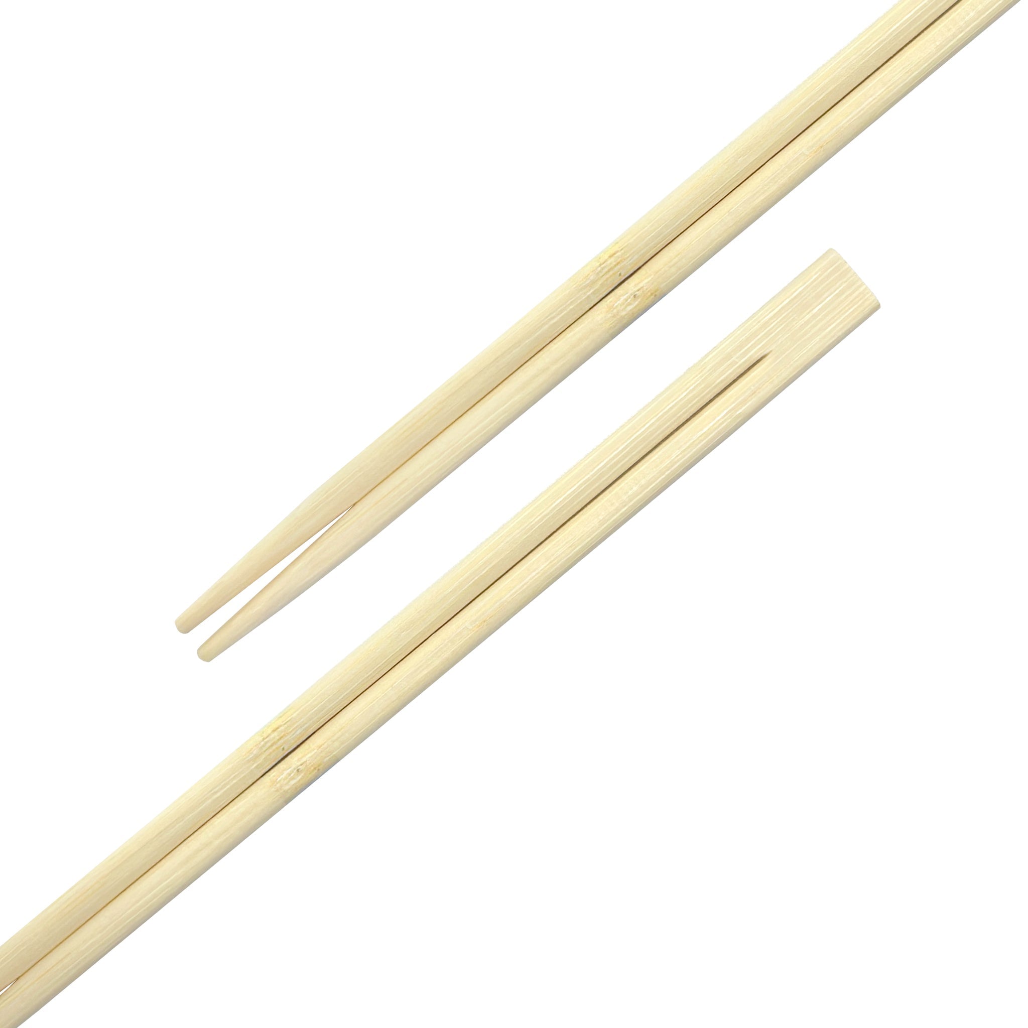 [1,000ct] 8.8" Twin Paper - Wrapped Bamboo Chopsticks - knots - Biocean by Danube BlueBiocean