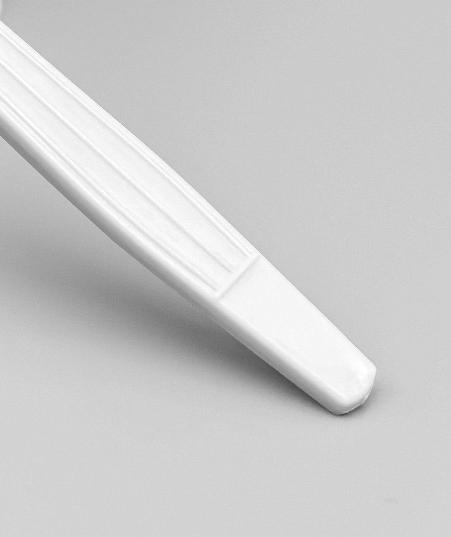 [1,000ct] PP Plastic Extra Heavy Weight Soup Spoons | White - Biocean by Danube BlueBiocean
