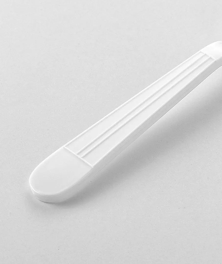 [1,000ct] PP Plastic Heavy Weight Tea Spoons | White - Biocean by Danube BlueBiocean