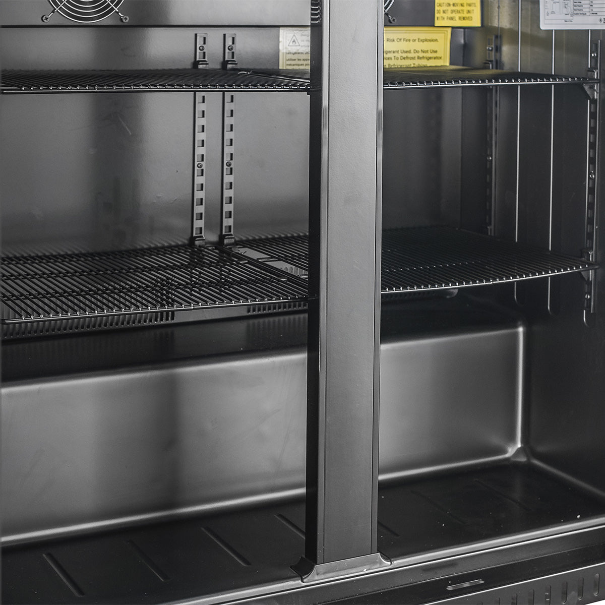 Vitlife Commercial VBBT-338H 53" Back Bar Cooler, 11.6 Cu Ft, Swing Doors