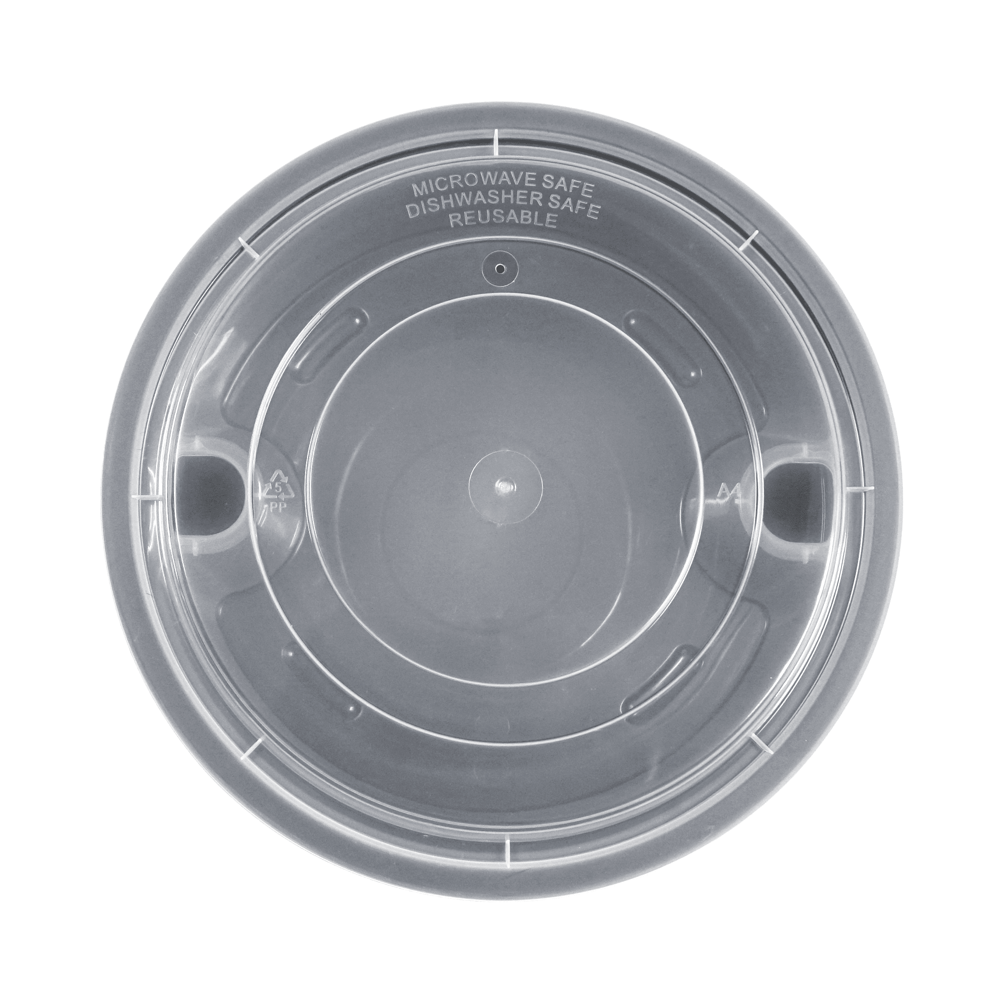 [120ct] 48oz PP Plastic Microwaveable Heavy Weight Noodle Bowl | Black - Biocean by Danube BlueBiocean