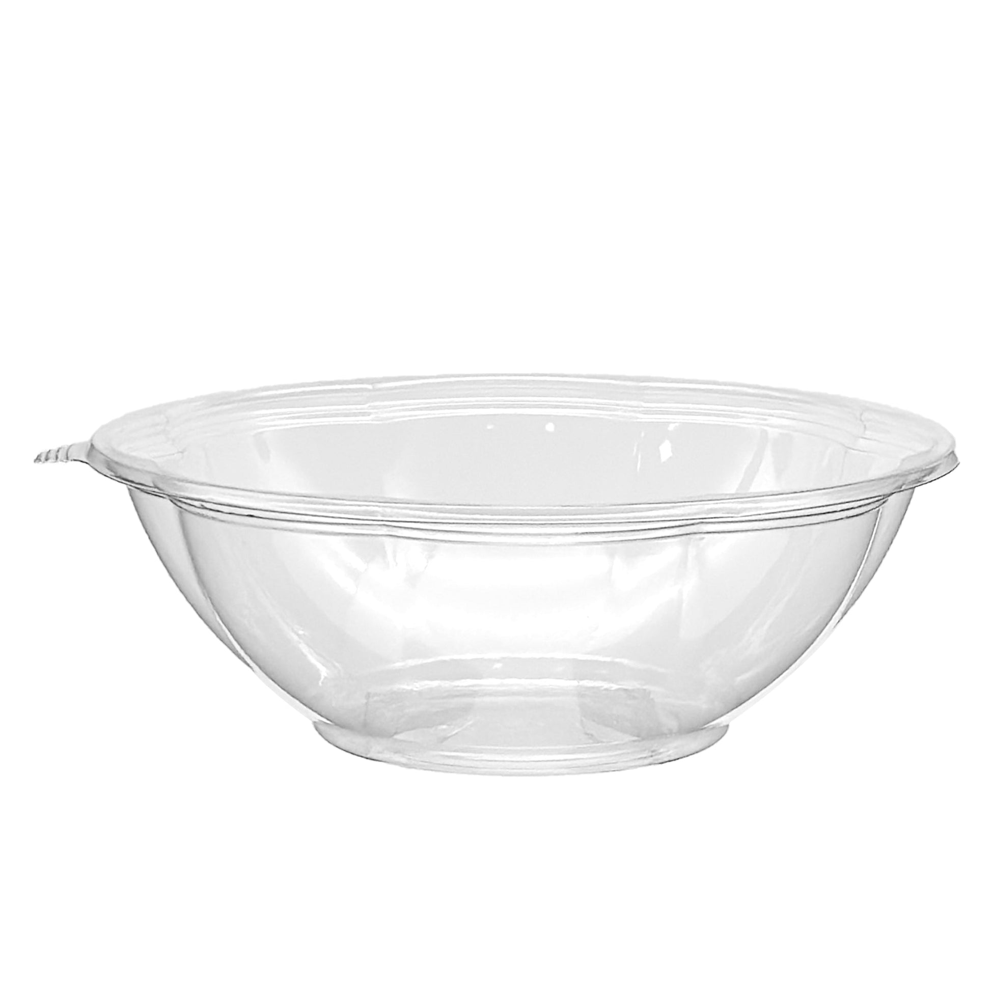 [150ct] 24oz PET Salad Bowl with Lid | Clear - Biocean by Danube BlueBiocean