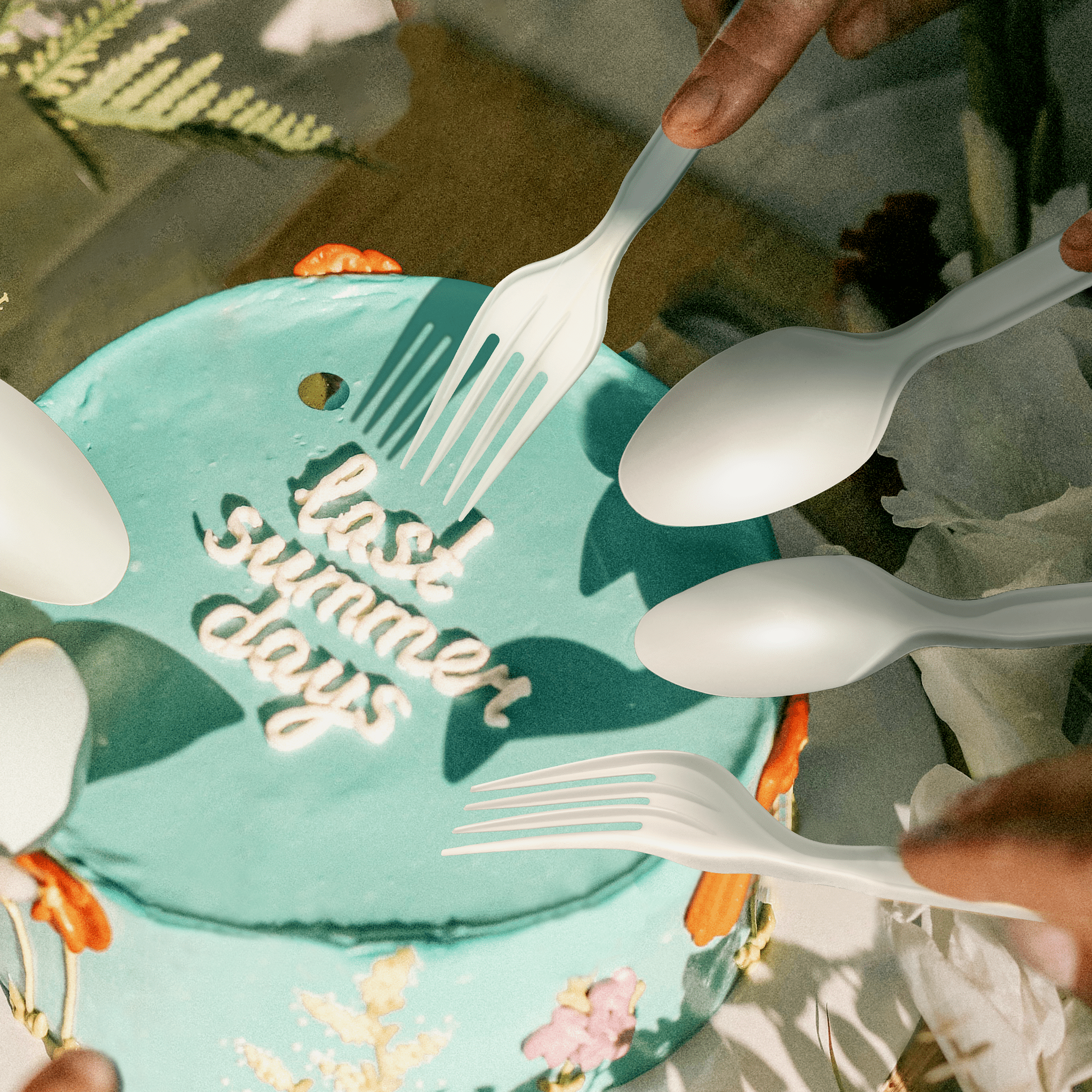 [180ct] PLA Heavy Weight Tea Spoons | White - Biocean by Danube BlueBiocean