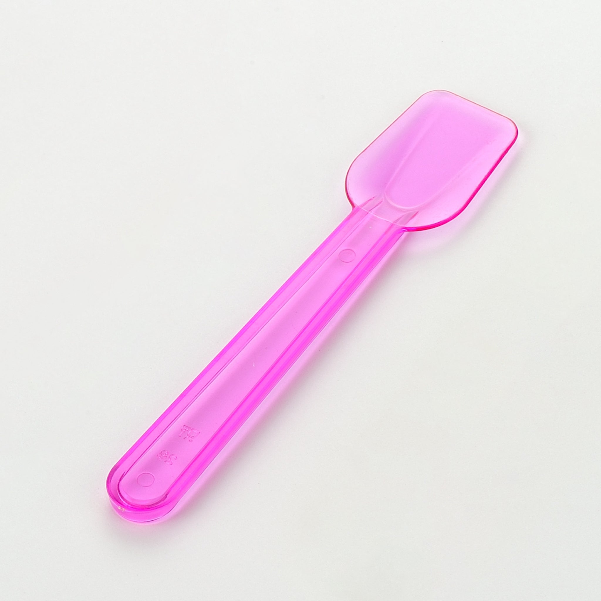 [4,000 ct] 3" PS Plastic Gelato Spoons | Assorted Colors