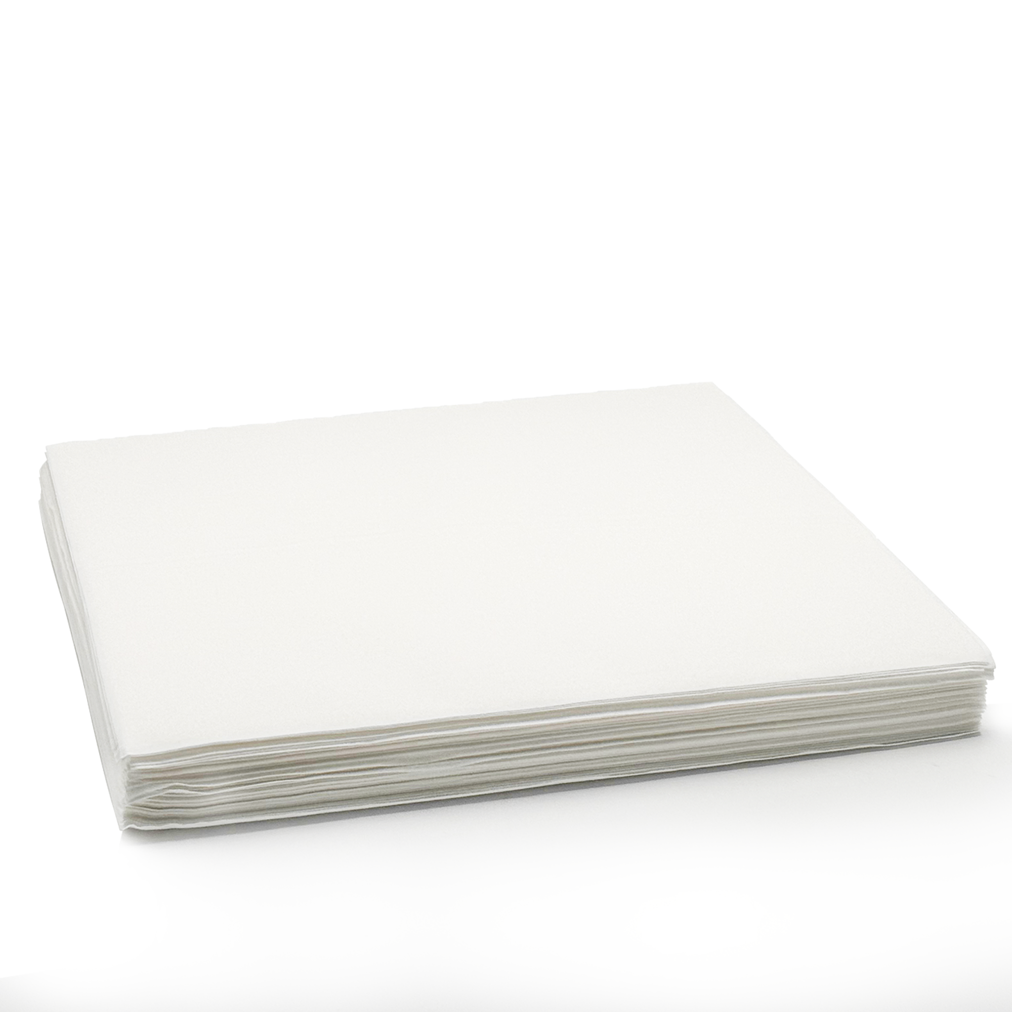 [1,000ct] 16"x16"  Airlaid Napkins | White