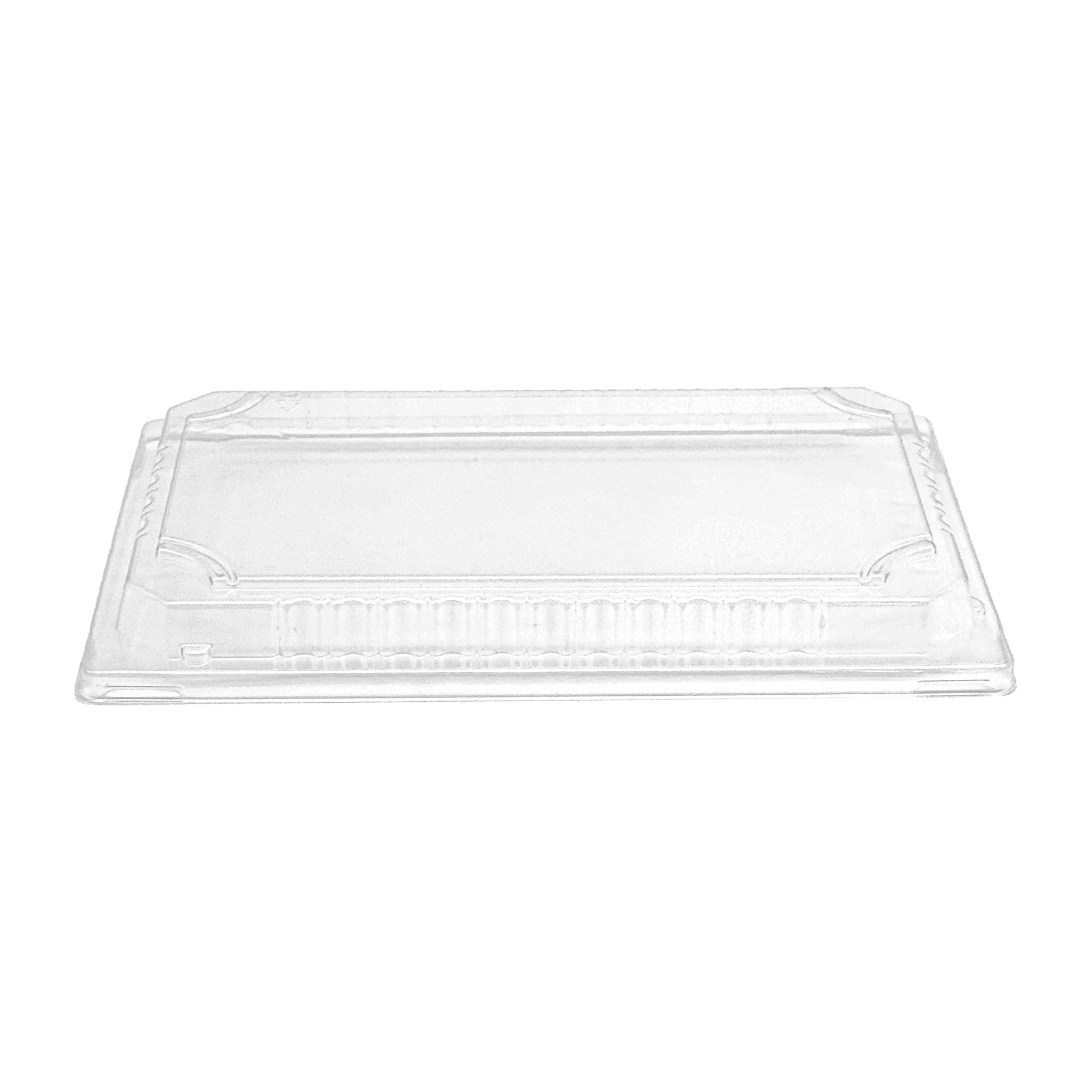 [800ct] PS Plastic 9 11/25" x 5 4/5" Sushi Tray Lid