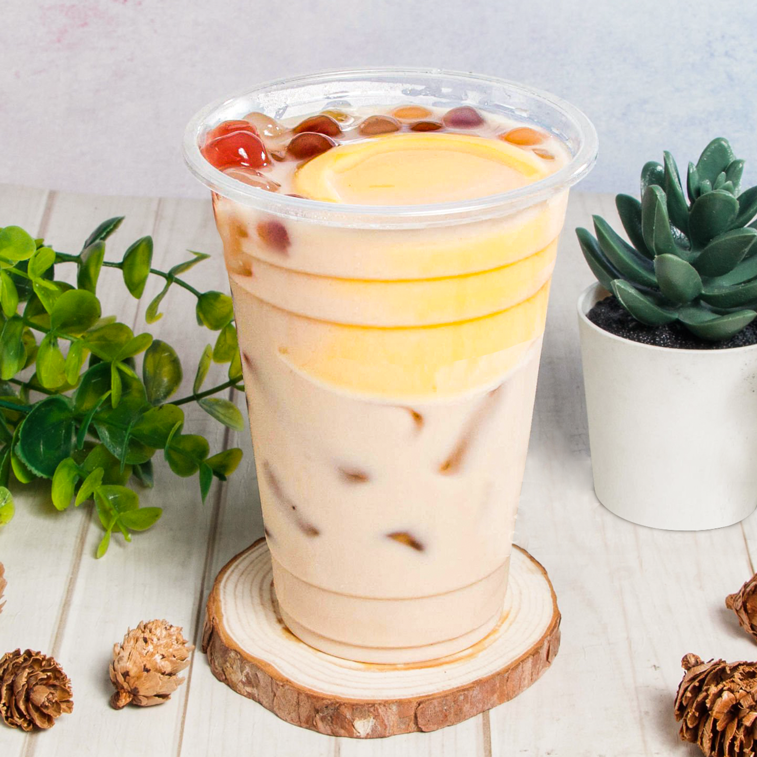 20 oz Clear PET Plastic Cold Cup with 98mm-600/Case
