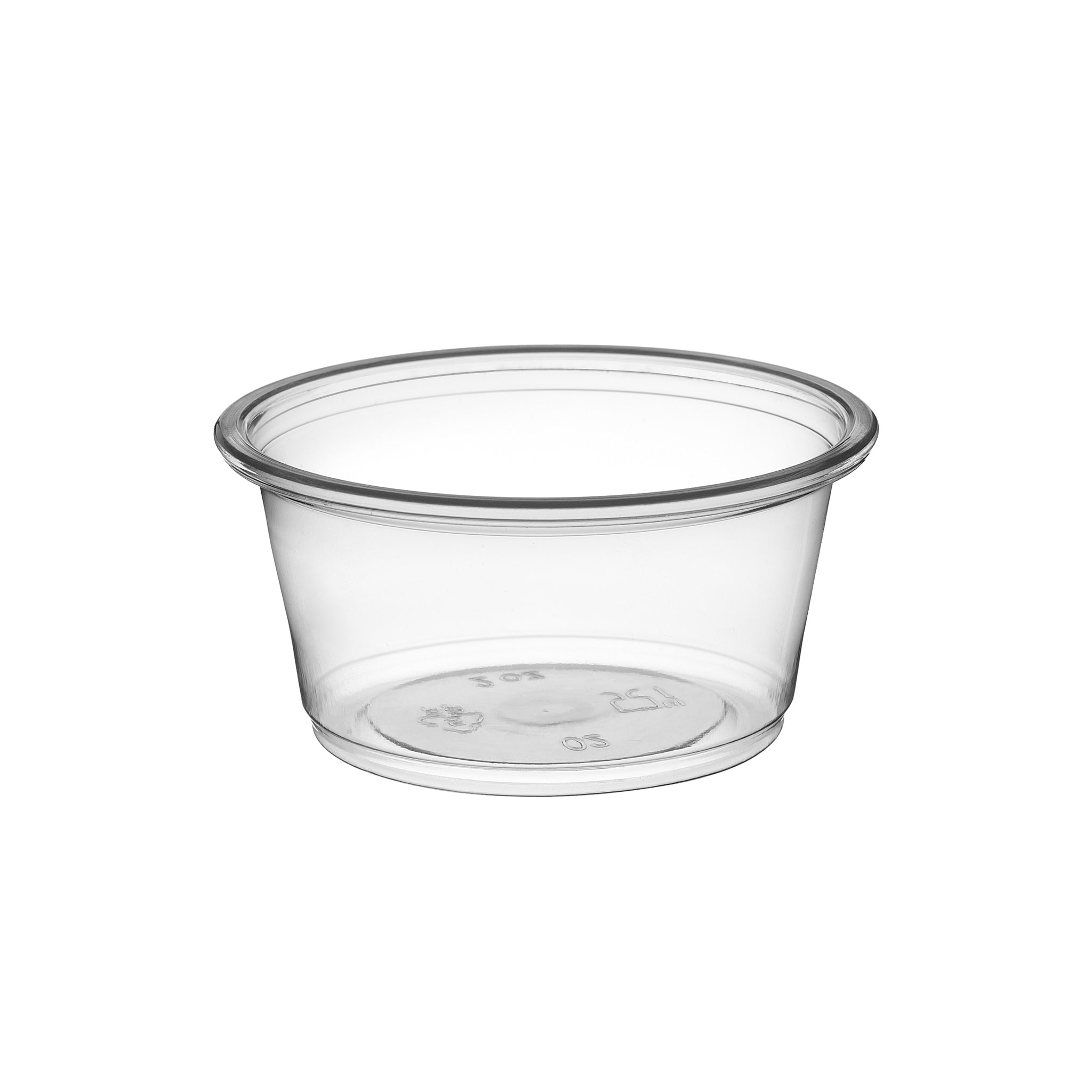 [2,500ct] 2 oz  PP Plastic Portion Cups | Clear