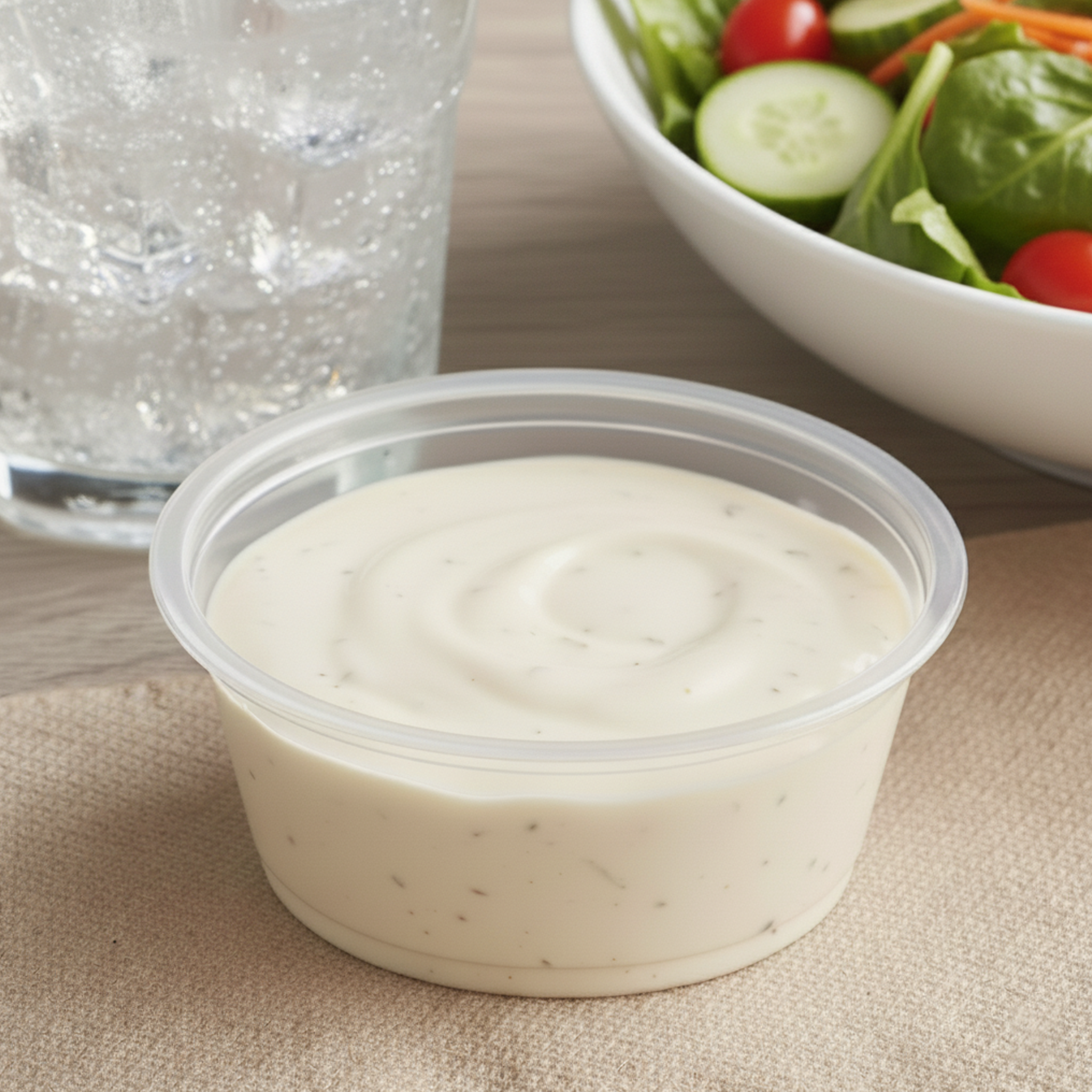 [2,500ct] 3.25 oz  PP Plastic Portion Cups | Clear