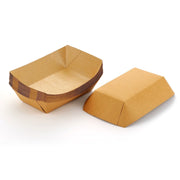 [500ct] 4lb Kraft Paper Food Trays