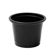 [2,500ct] 1 oz PP Plastic Portion Cups | Black