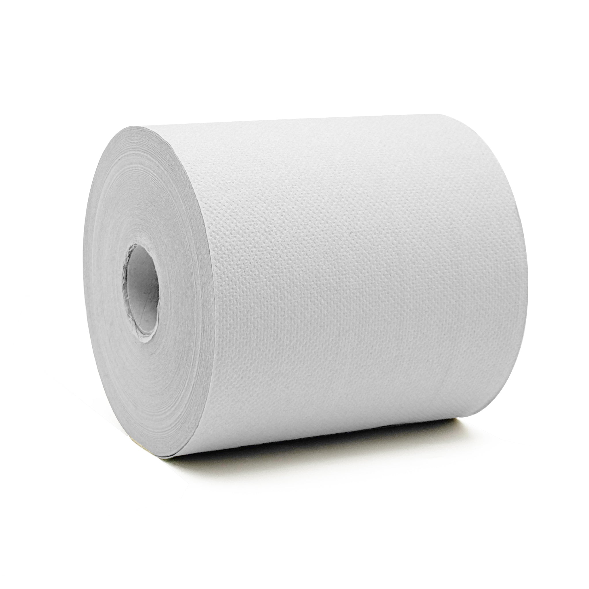 [6 Rolls] 7.8" Hardwound Roll Towels | White | 800'