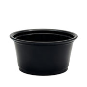 [2,500ct] 2 oz PP Plastic Portion Cups | Black