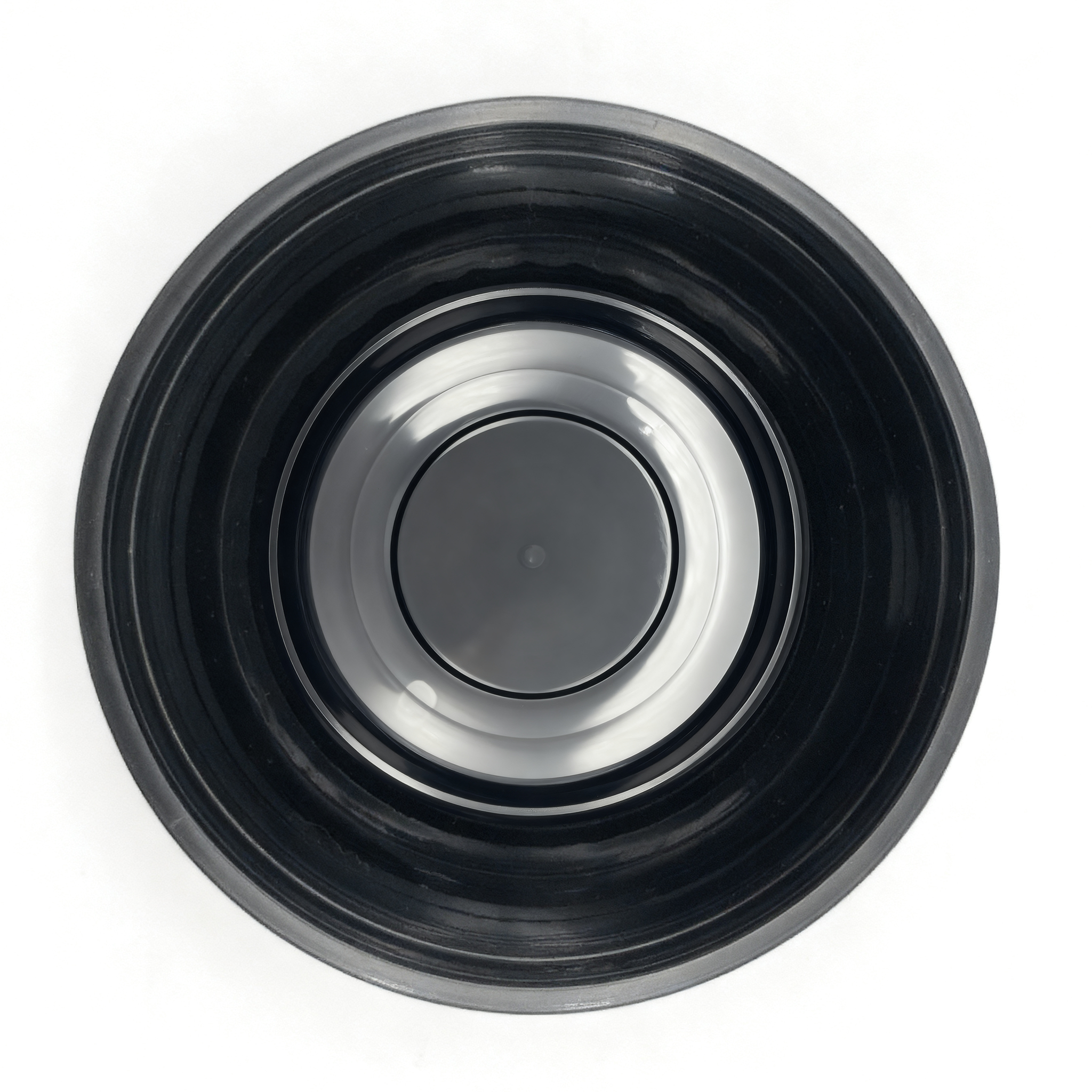 [150ct] 42 oz PP Plastic  Microwaveable Bowls & Lids | Round | Black