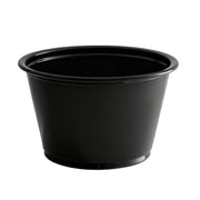 [2,500ct] 4 oz PP Plastic Portion Cups | Black