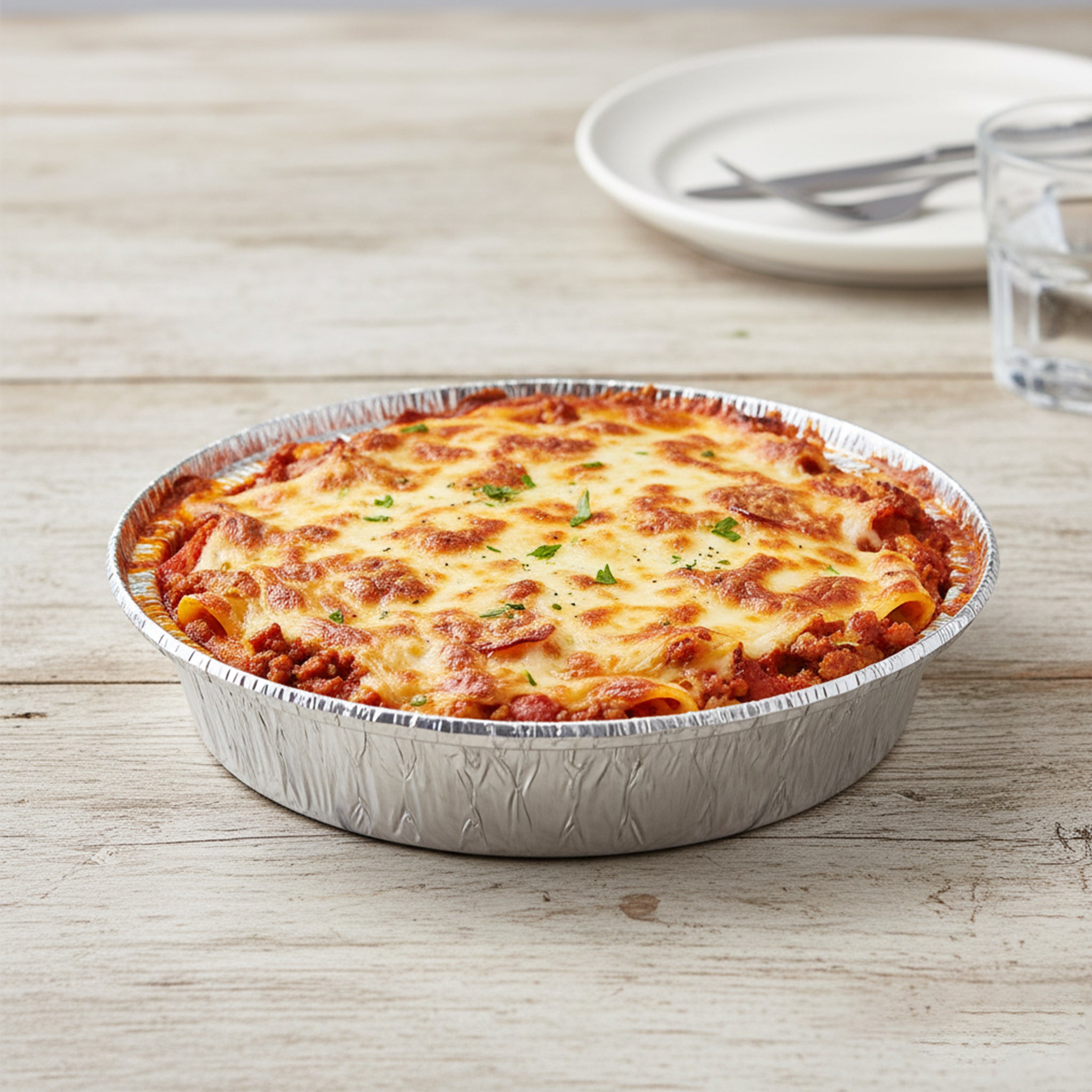 [500 ct] 9" Standard Weight Aluminum Foil  Pans | Round