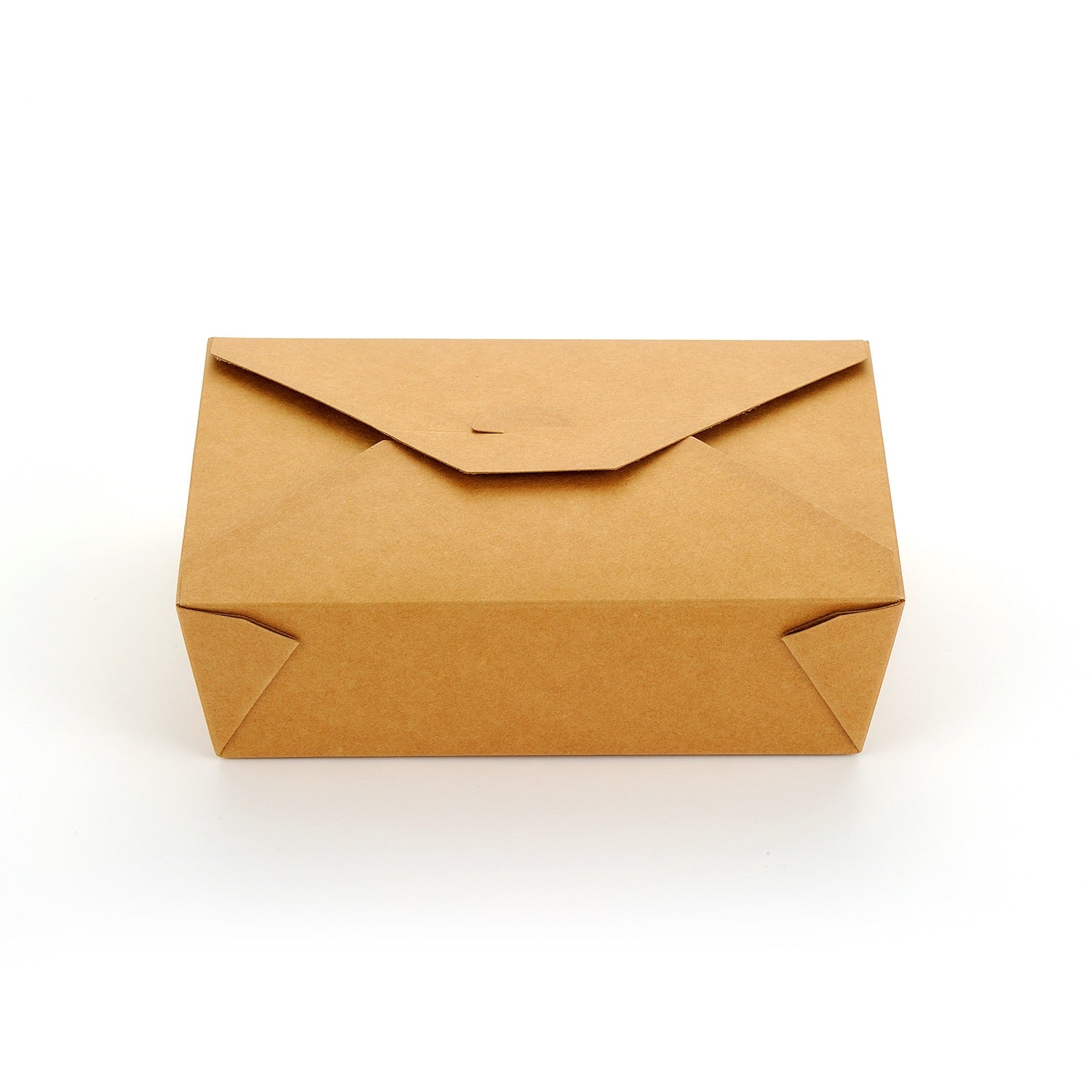47oz Kraft Paper Take-Out Boxes - 200/Case