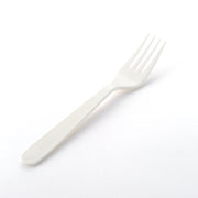 [1,000 ct] Danube Blue PP Plastic Heavy Weight  Forks | White