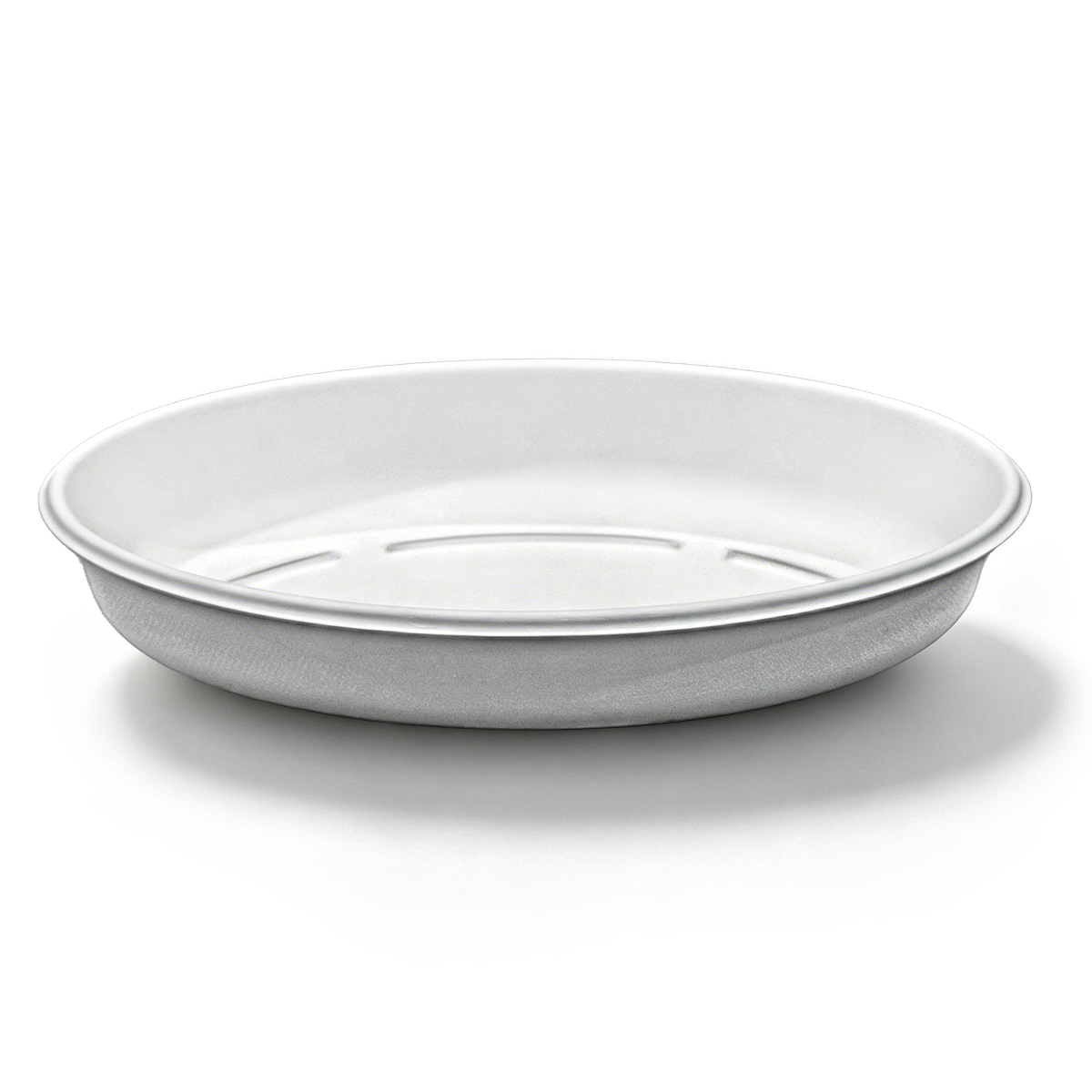 [300ct] 26oz Compostable Bagasse Bowls | Oval | White