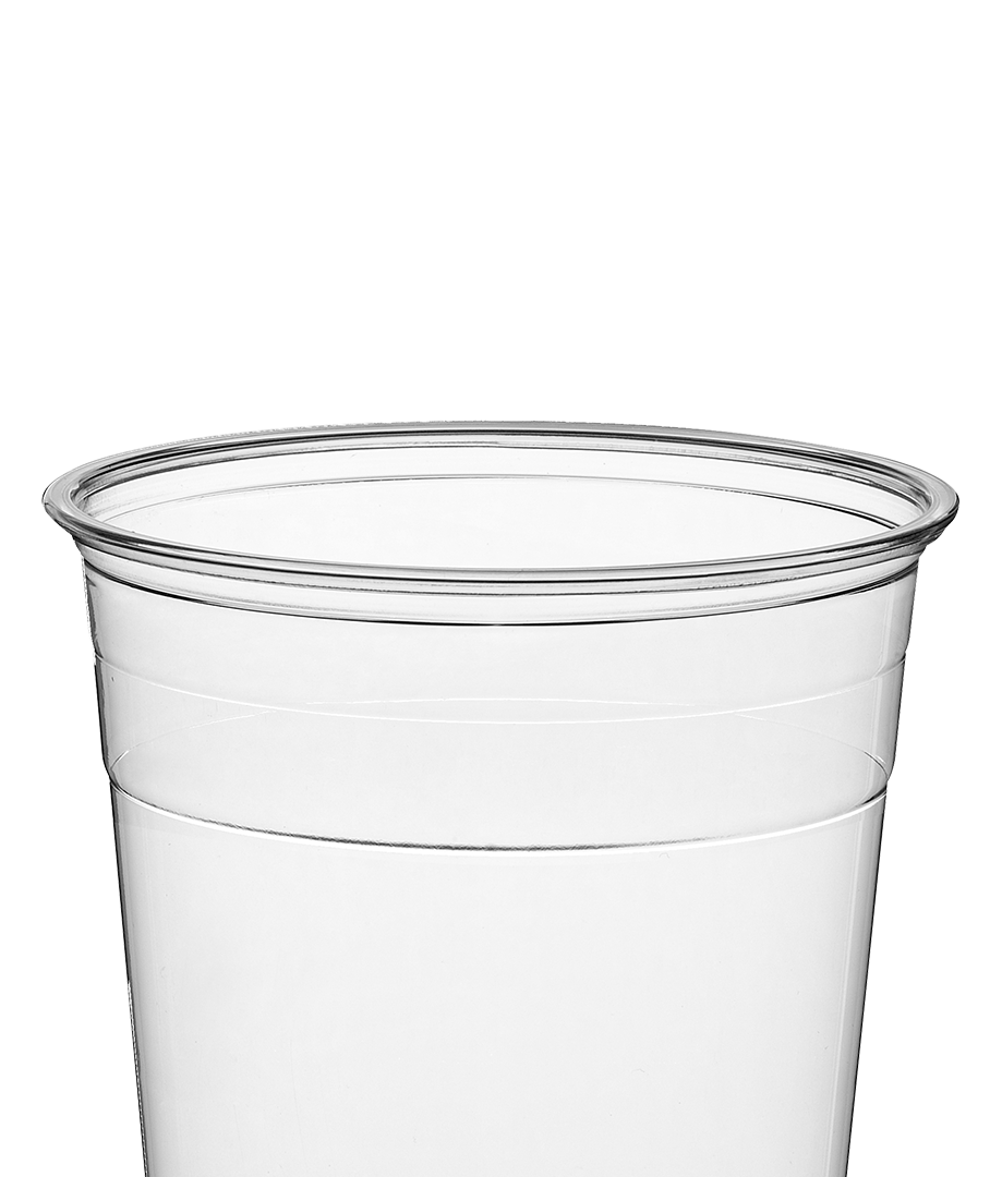 24 oz Clear PET Plastic Cold Cup with 98mm-600/Case