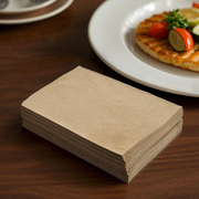 8" x 13" Kraft 1-Ply 1/4 Fold Dispenser Napkins-6,000/Case