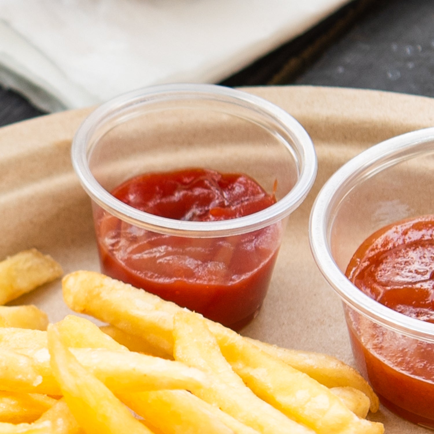 1 oz Clear PP Plastic Portion Cups-2,500/Case