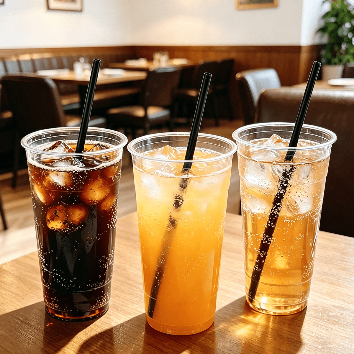 [2,000ct] 10.25" Giant Paper Wrapped Straw | Black - Biocean by Danube BlueBiocean
