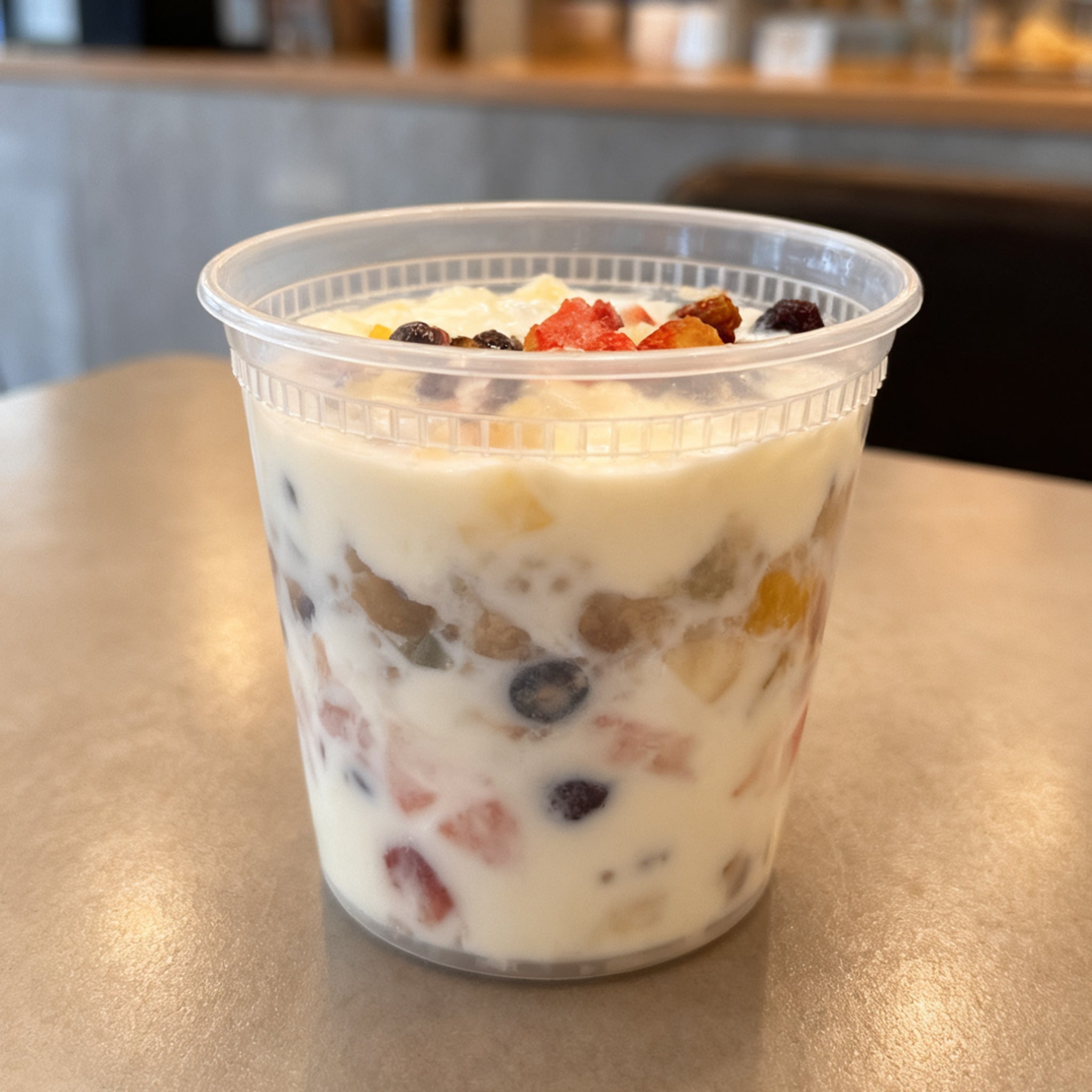 [240ct] 24 oz PP Plastic Heavy Duty Deli Containers with Lids | Microwavable | Clear - Biocean by Danube BlueBiocean