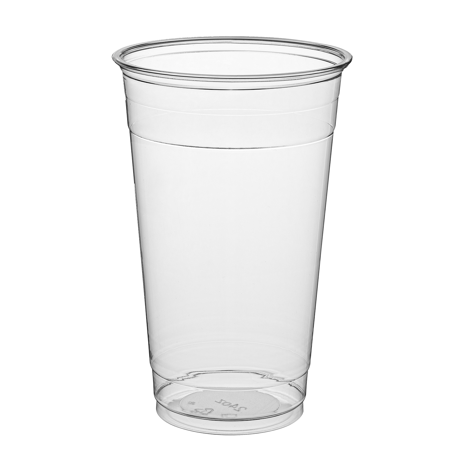 24 oz Clear PET Plastic Cold Cup with 98mm-600/Case