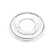 [2,500ct] 1oz PET Plastic Portion Cup Lids | Clear - Biocean by Danube BlueBiocean