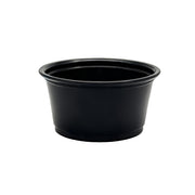 [2,500ct] 2 oz PP Plastic Portion Cups | Black - Biocean by Danube BlueBiocean