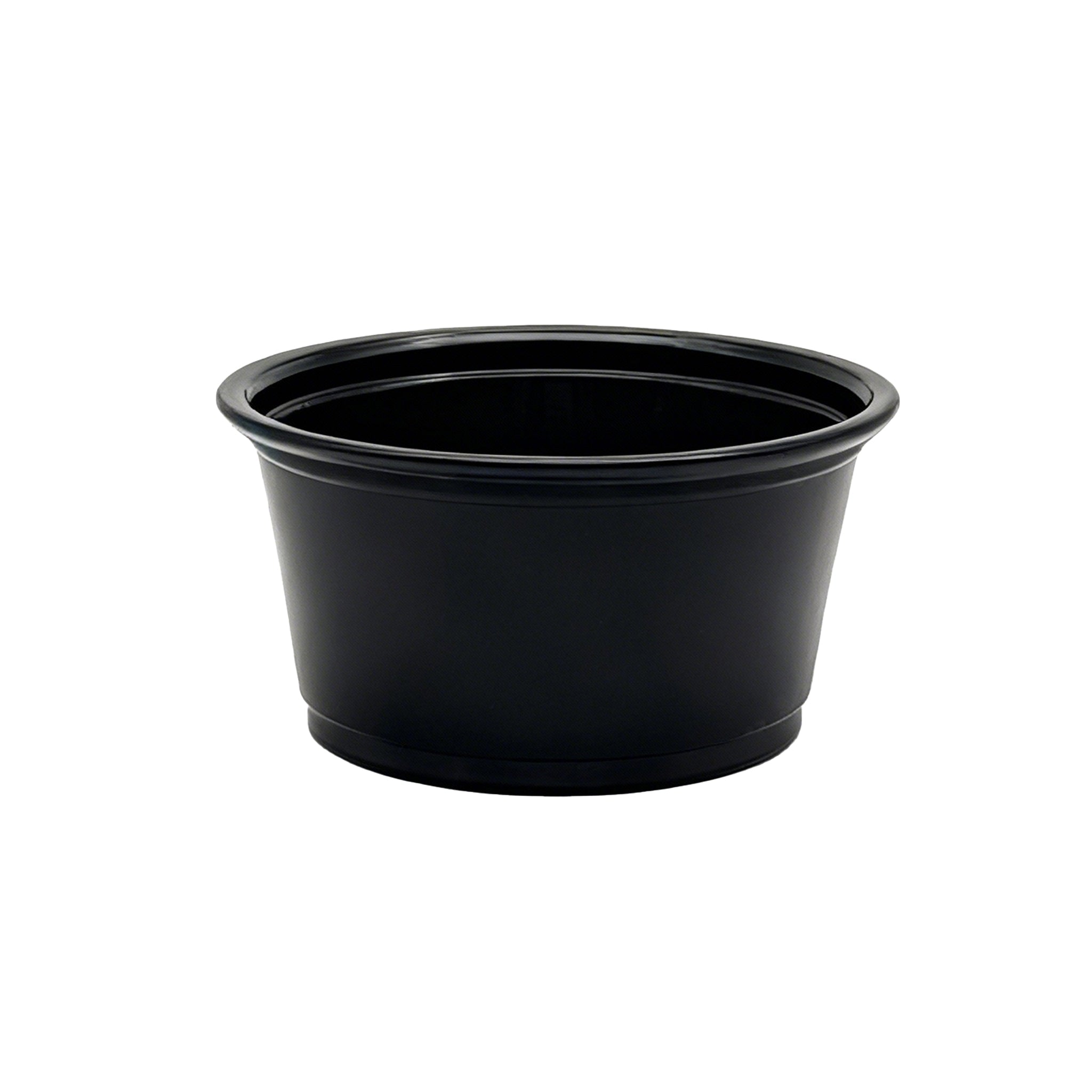 [2,500ct] 2 oz PP Plastic Portion Cups | Black - Biocean by Danube BlueBiocean