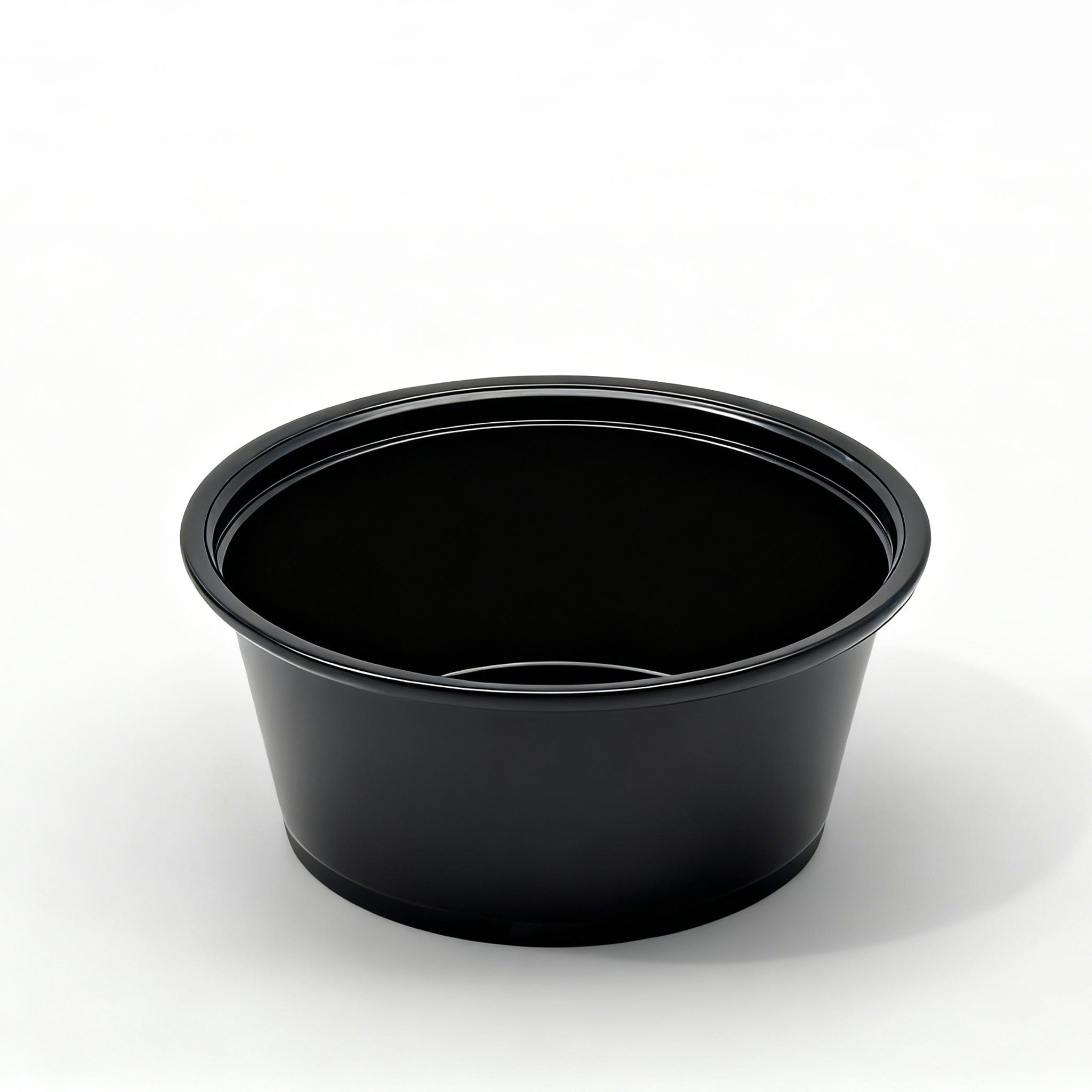 [2,500ct] 3.25 oz PP Plastic Portion Cups | Black - Biocean by Danube BlueBiocean