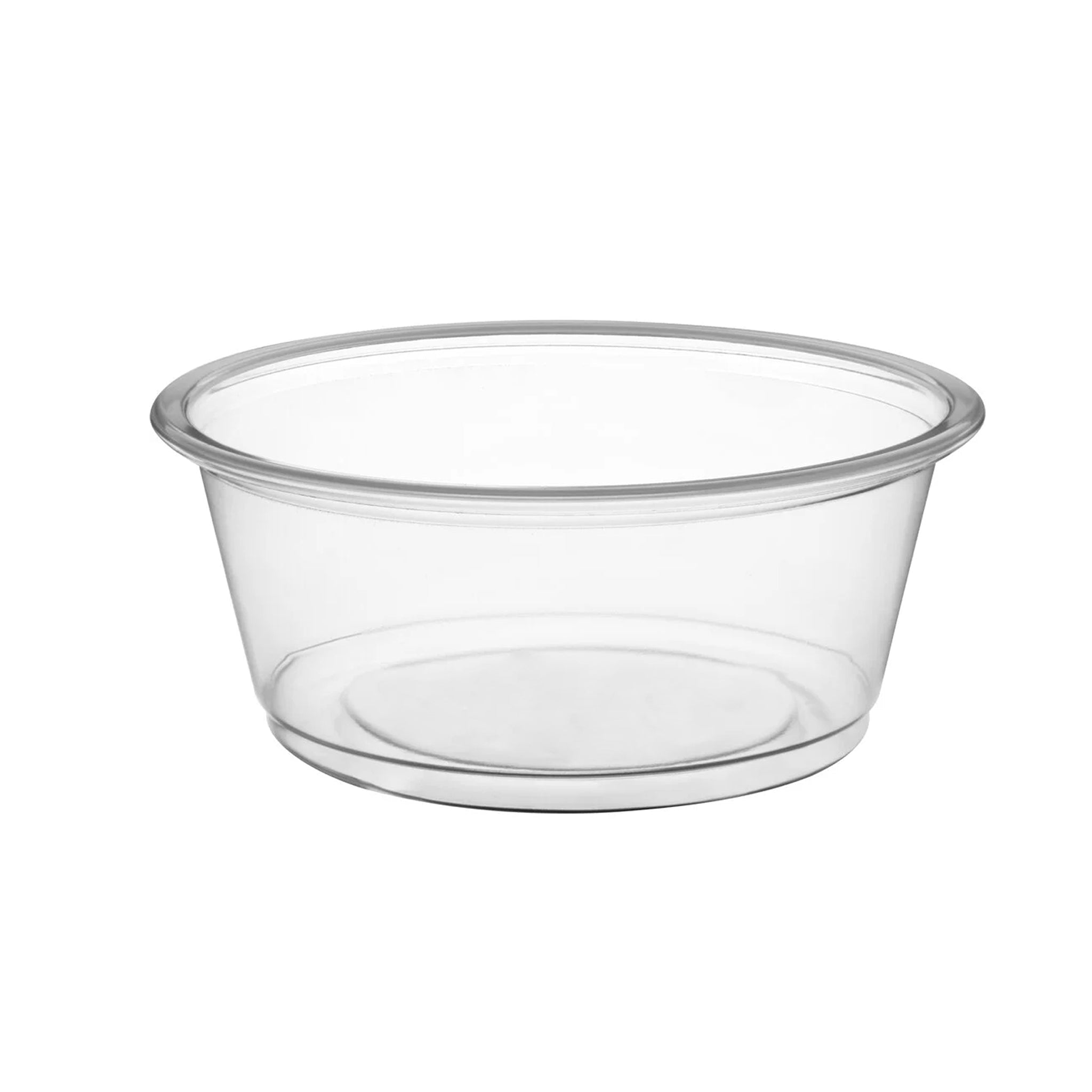 [2,500ct] 3.25 oz PP Plastic Portion Cups | Clear - Biocean by Danube BlueBiocean