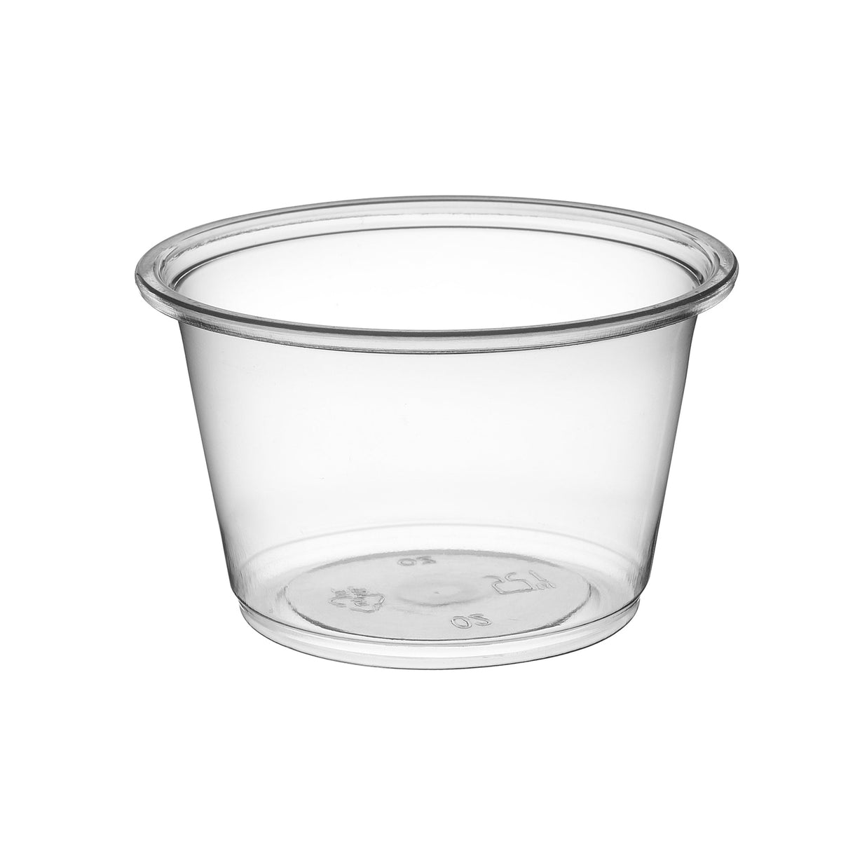 [2,500ct] 4 oz PP Plastic Portion Cups | Clear - Biocean by Danube BlueBiocean
