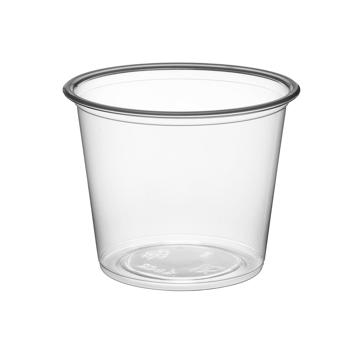 [2,500ct] 5.5 oz PP Plastic Portion Cups | Clear - Biocean by Danube BlueBiocean