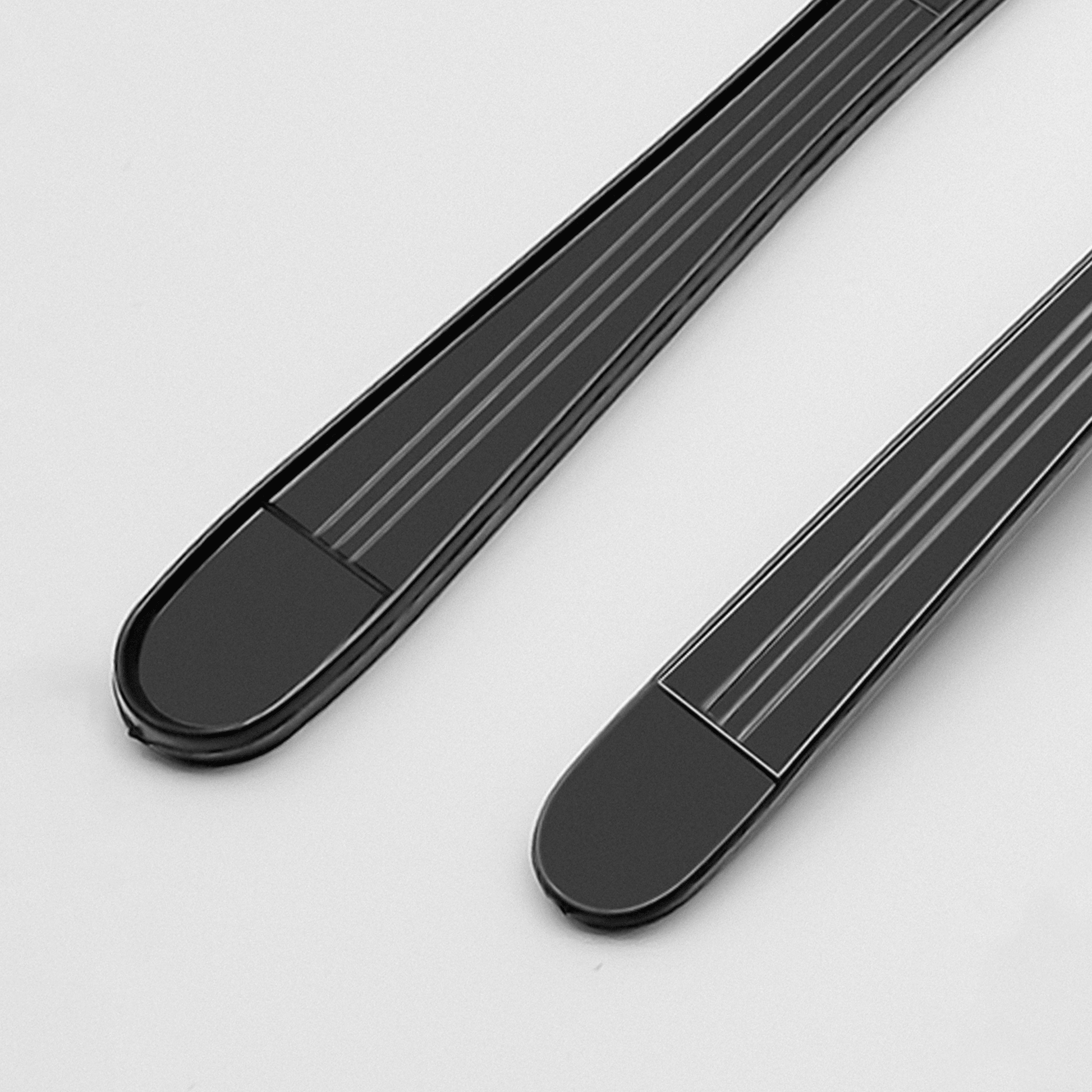 [250ct] PP Plastic Heavy Weight Cutlery Kits(Knife, Fork, Napkin, Salt and Pepper) | Black - Biocean by Danube BlueBiocean