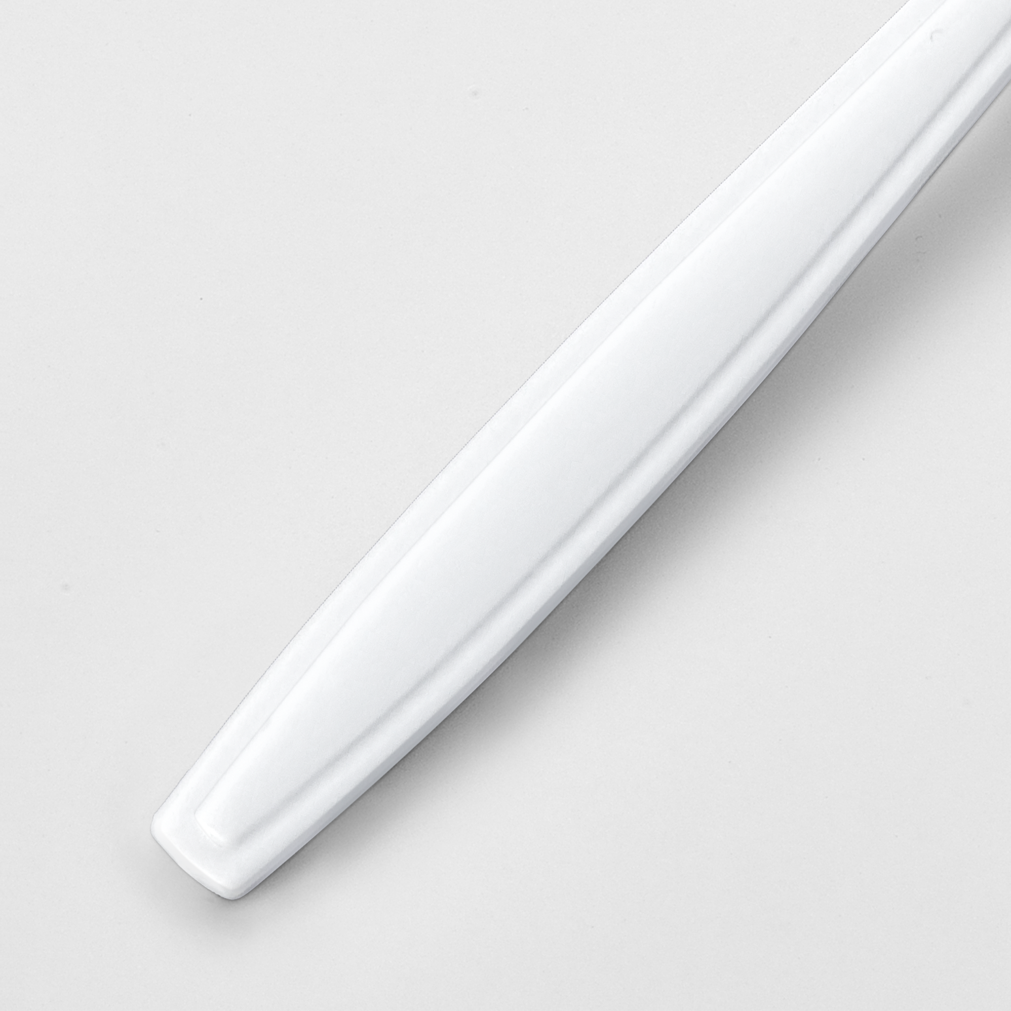 [600ct] PS  Plastic Heavy Weight  Tea Spoons | White