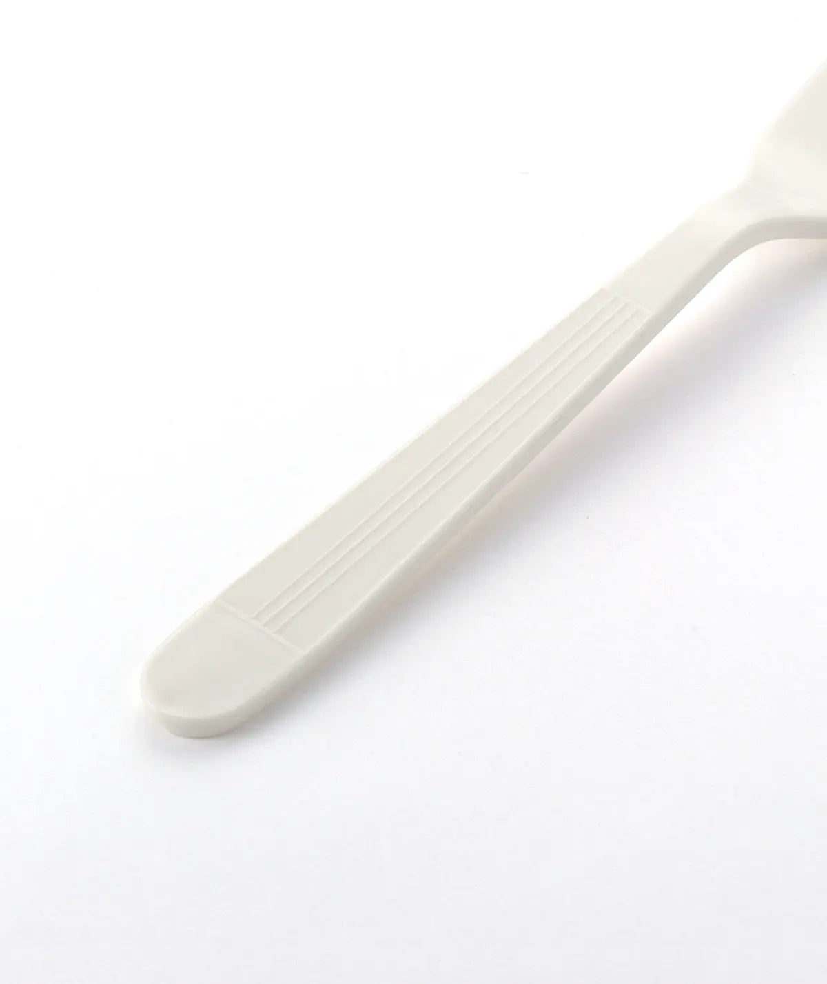 [1,000 ct] PP Plastic Heavy Weight White  Wrapped Forks | White